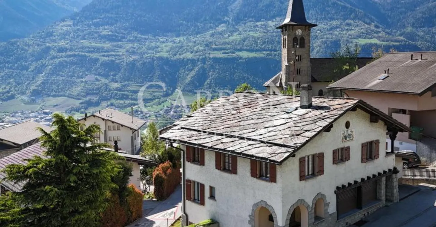 Edificio misto con forte potenziale di trasformazione a Flanthey - Foto 2 di 8