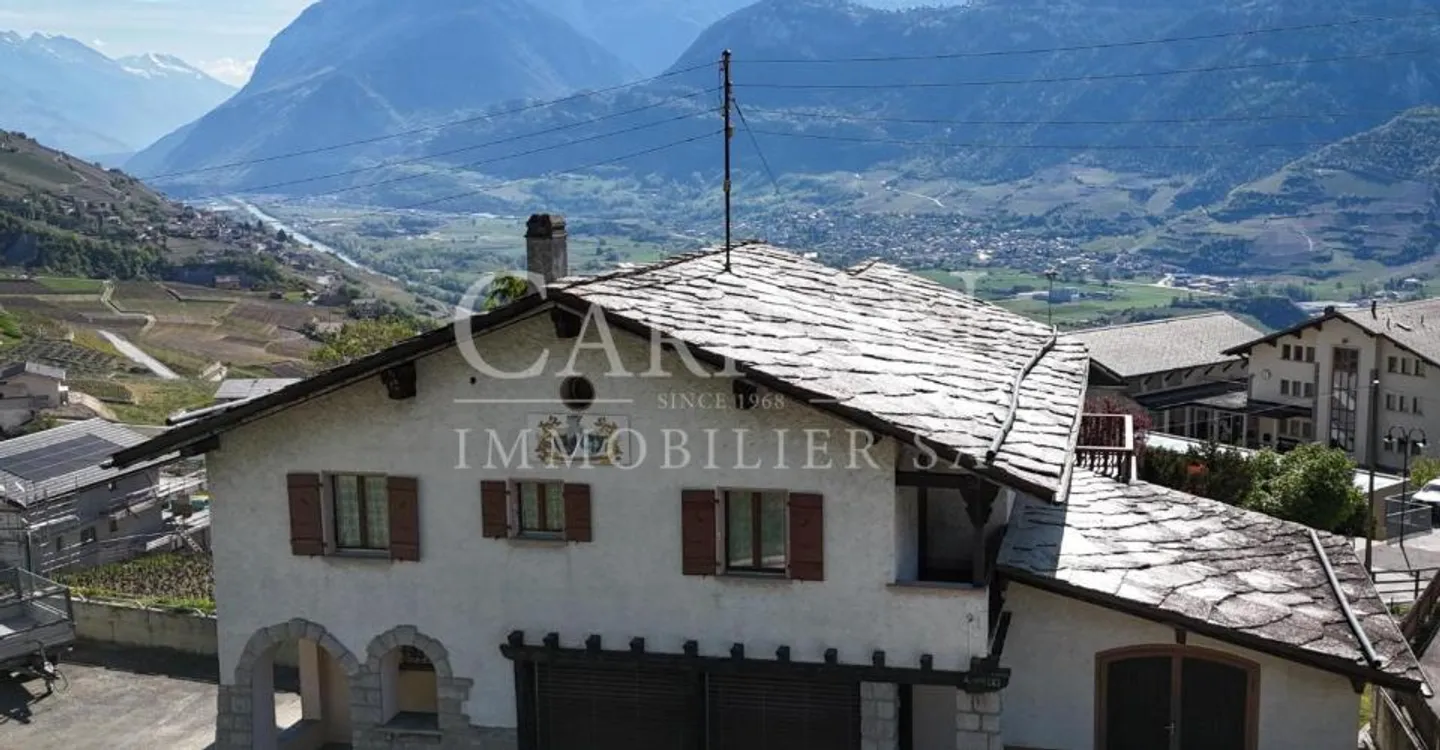 Edificio misto con forte potenziale di trasformazione a Flanthey - Foto 3 di 8