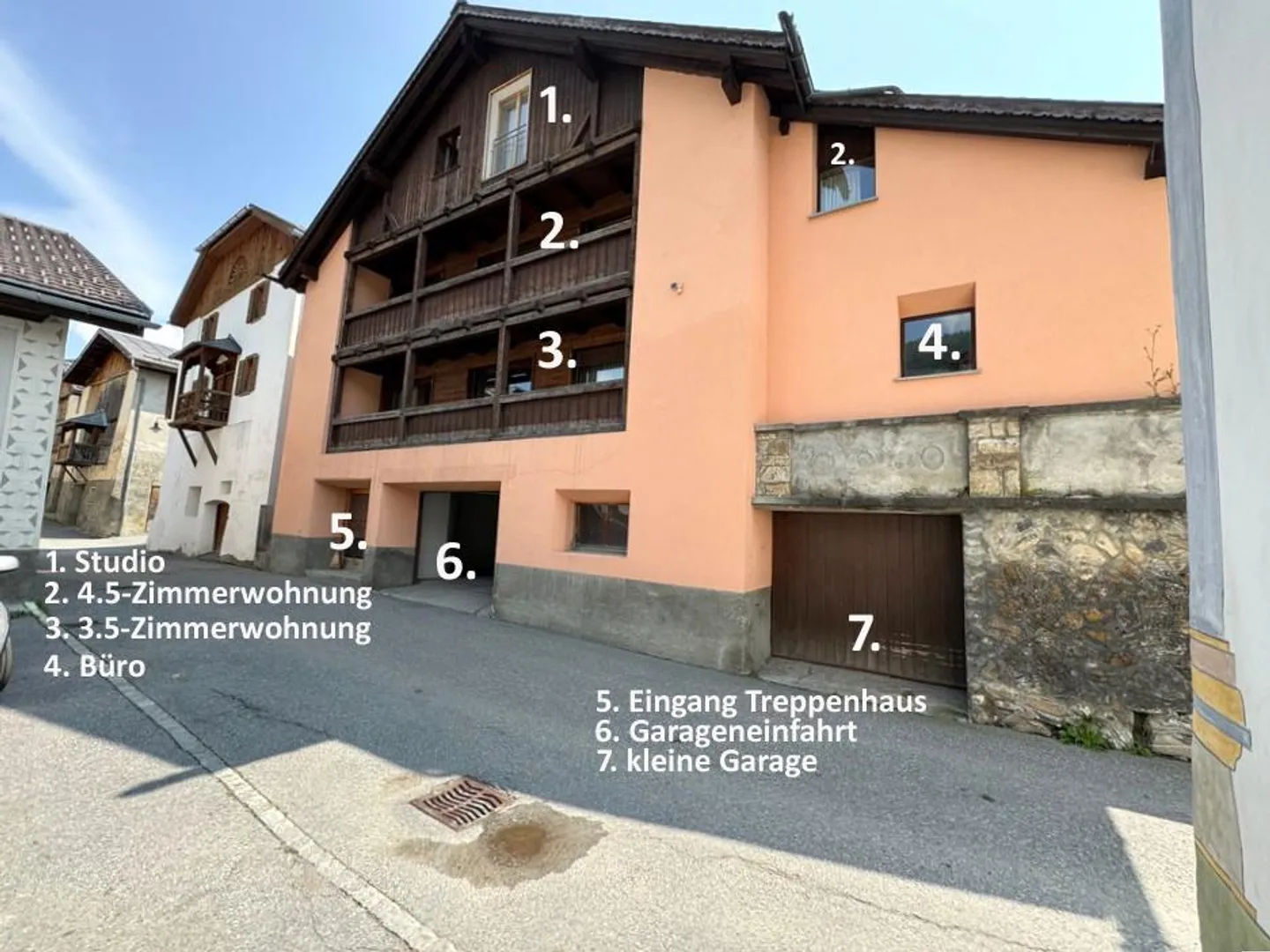 Casa Engadina da sogno nel cuore di Sent con 3 appartamenti per le vacanze ... - Foto 7 di 11
