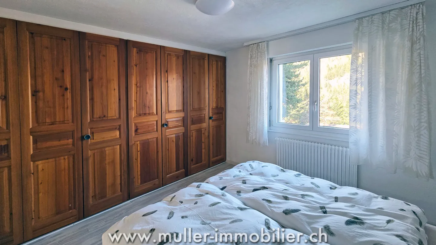 Very nice 2.5 room apartment in Torgon - Photo 10 of 13