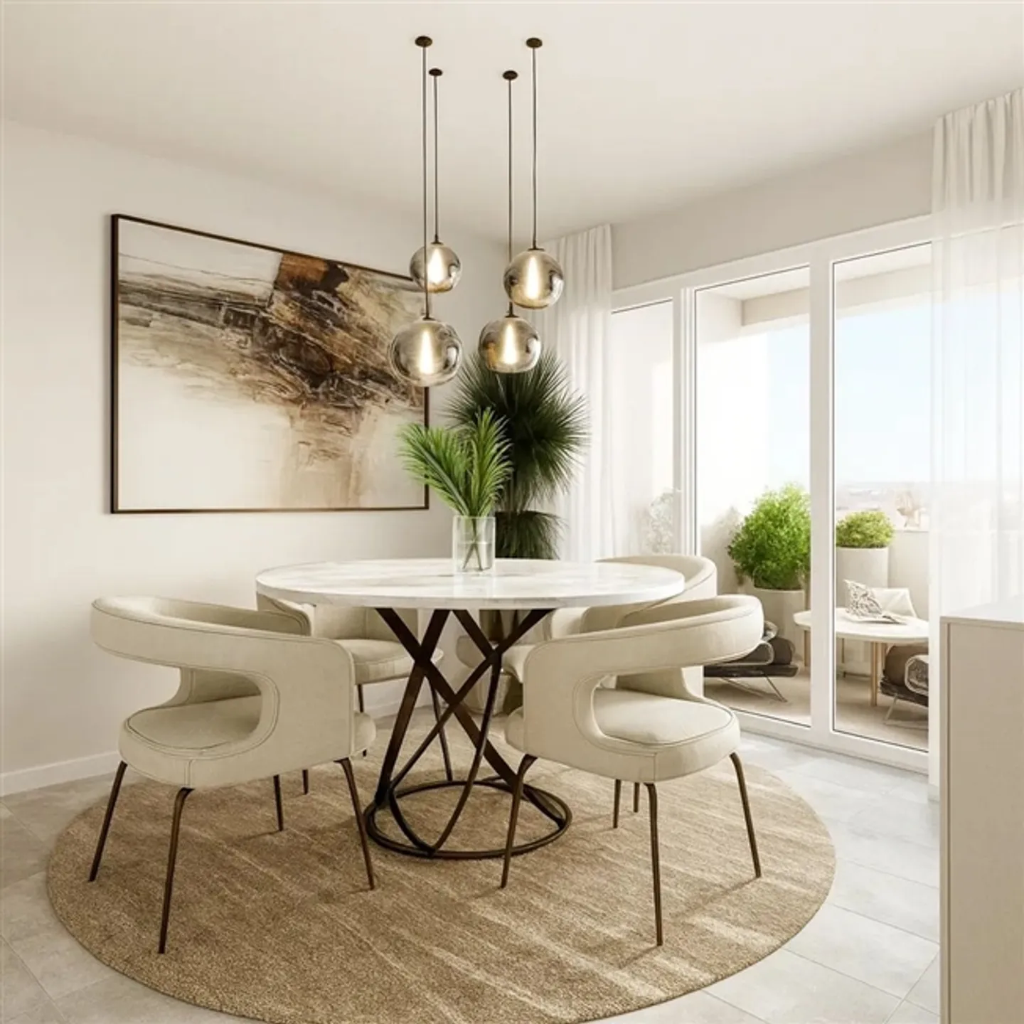 «Erstvermietung 4.5-Zi.-Maisonette mit Loggia, Neubau 2026, in Wil ZH mieten» - Foto 3 von 5