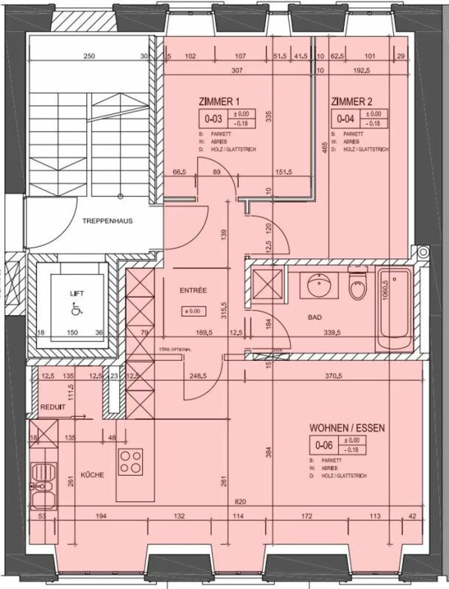 Appartamento moderno con 3 camere al piano terra nel quartiere 5 - Foto 7 di 8