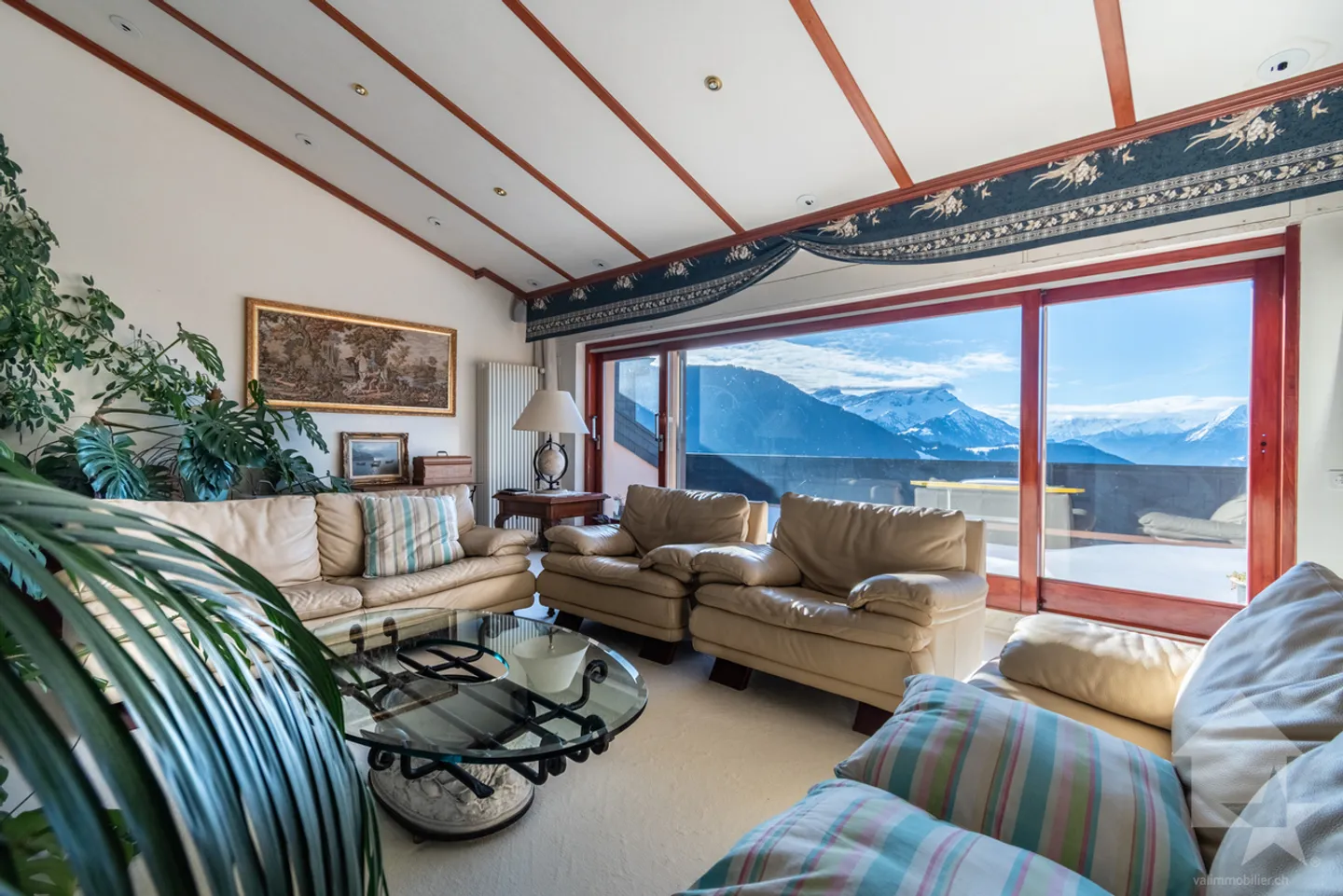 Wunderschönes Penthouse nach Süden mit atemberaubendem Blick - Leysin Zentrum - Foto 5 von 17