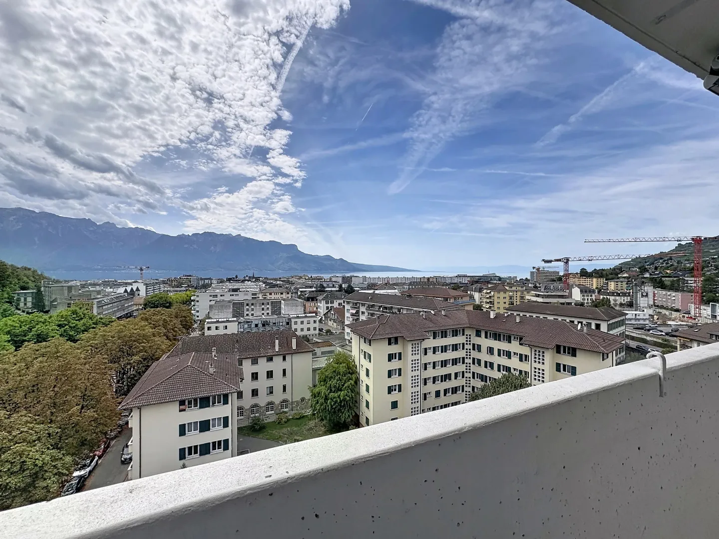 Panoramablick Wohnung in Vevey - Foto 10 von 13