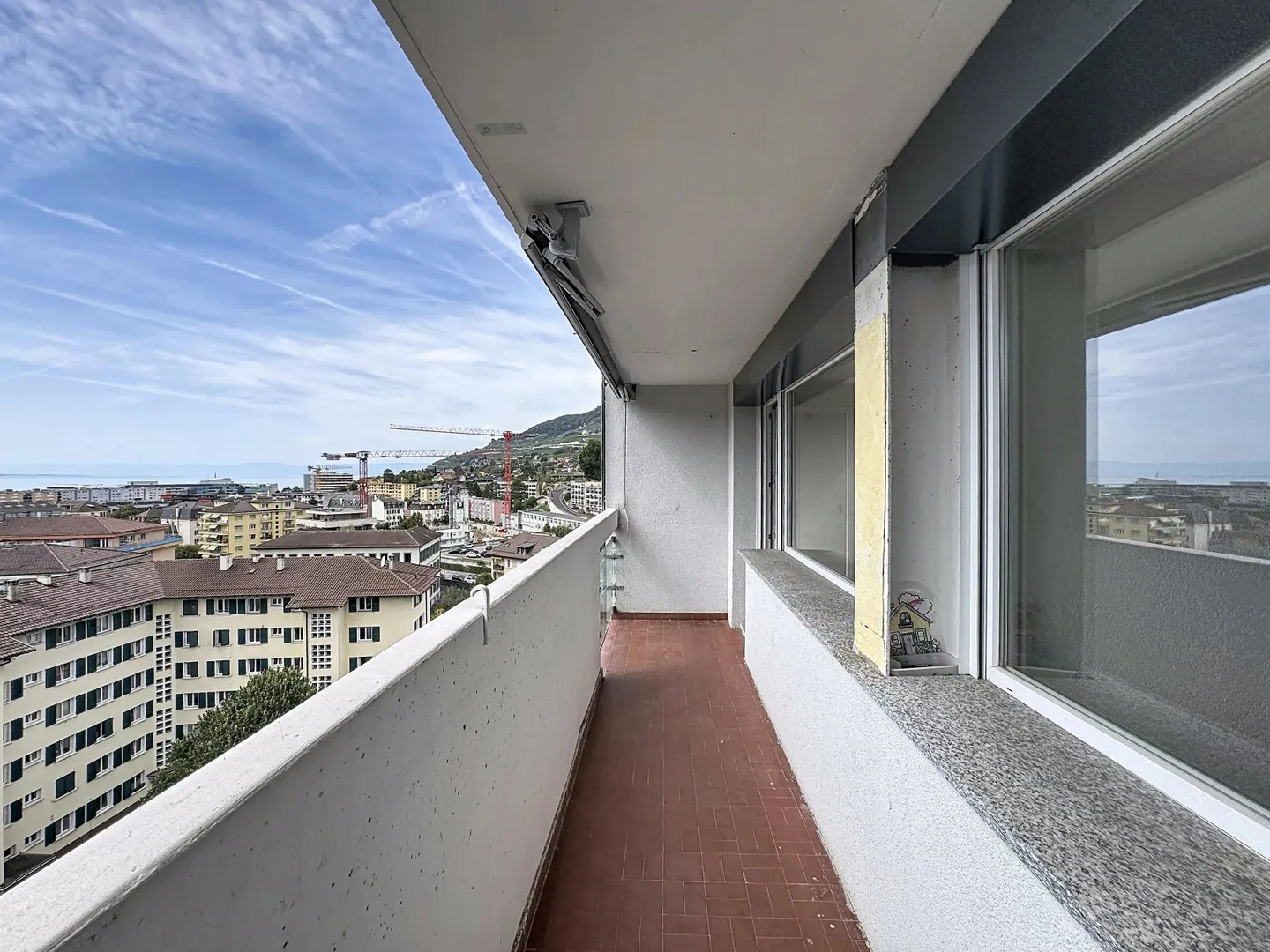 Panoramablick Wohnung in Vevey - Foto 11 von 13