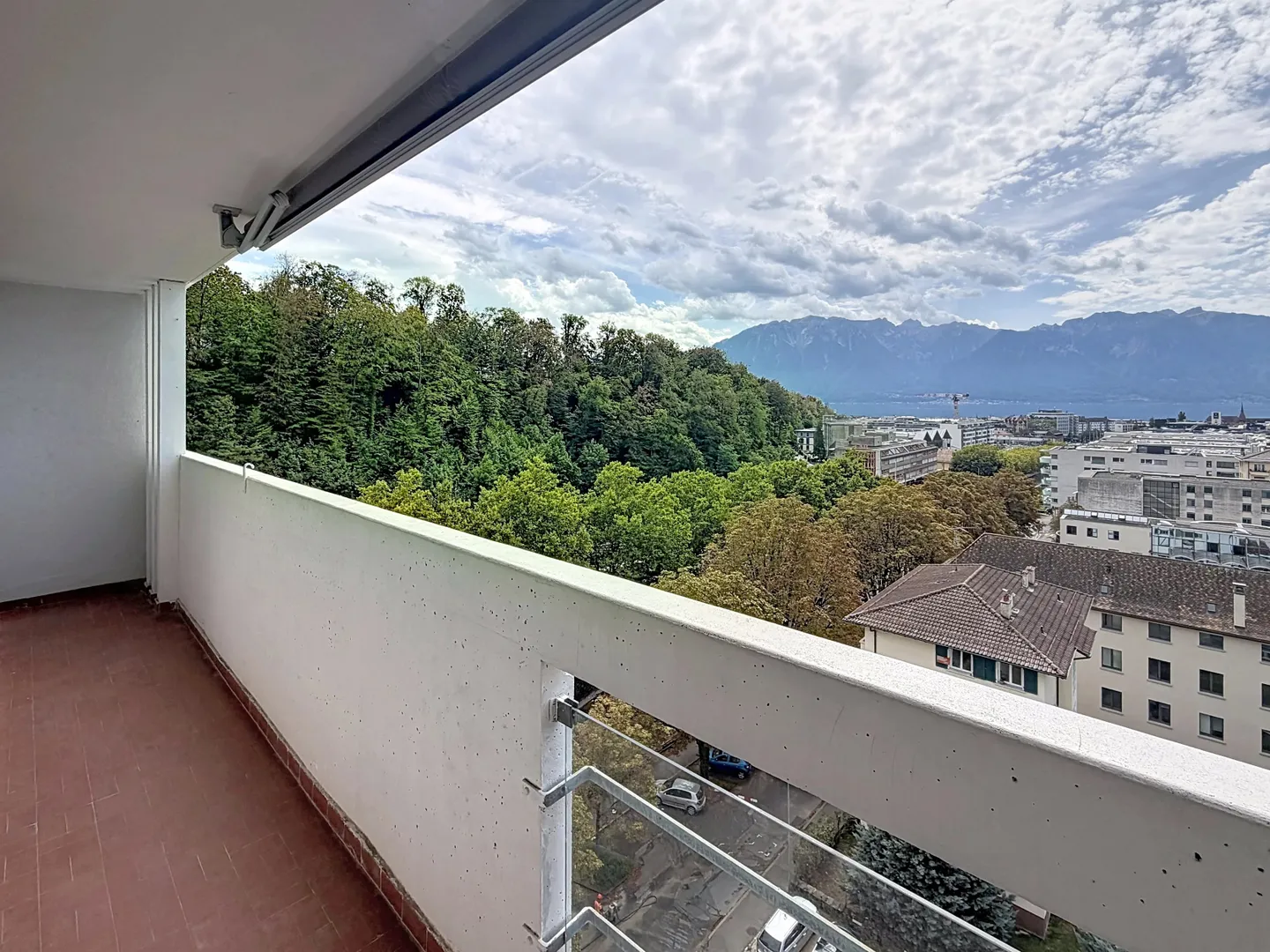 Panoramablick Wohnung in Vevey - Foto 12 von 13