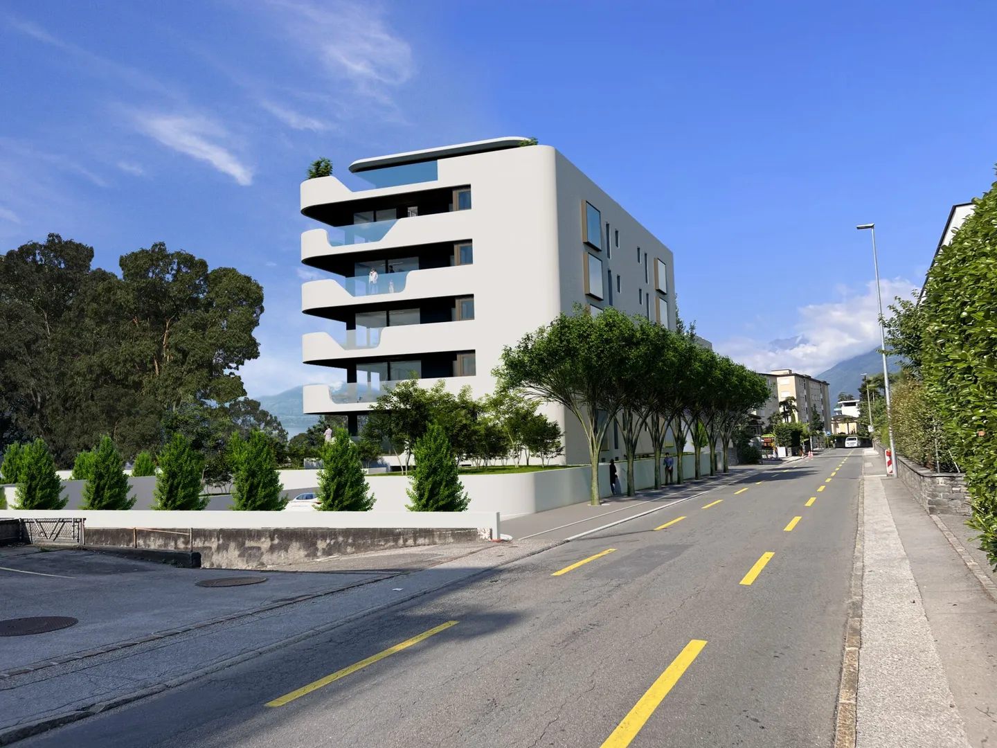 MINUSIO - Nouvel appartement moderne avec jardin - Photo 8 sur 12