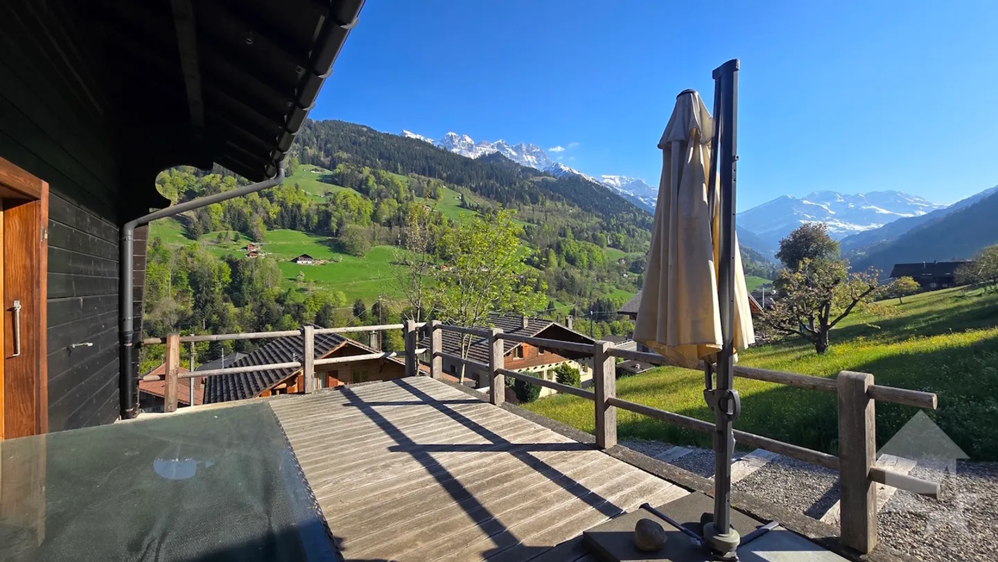 Troistorrents, chalet individuale con 6.5 camere e vista - Foto 23 di 24