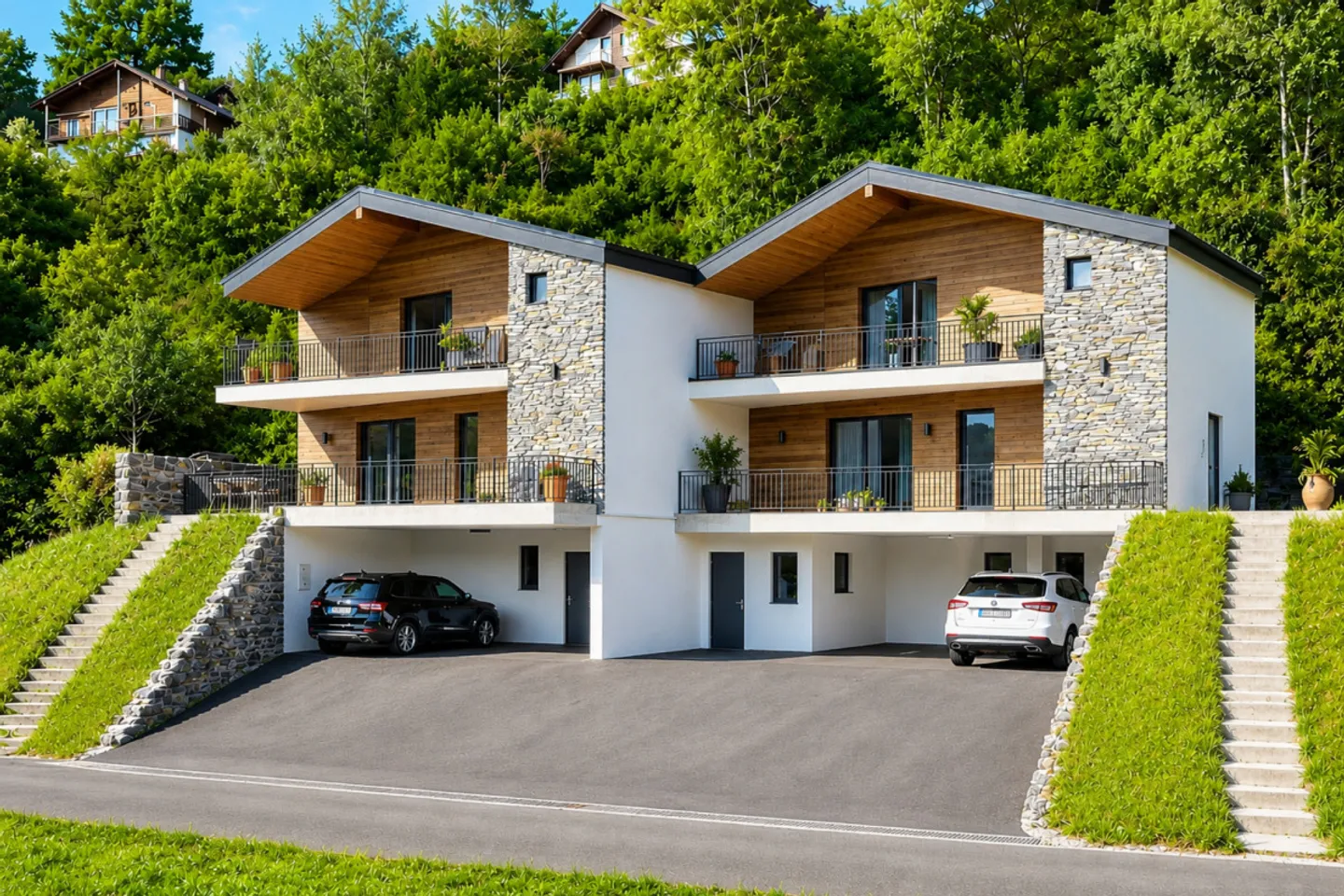 Charmante Villa mit Terrassen - Foto 1 von 6