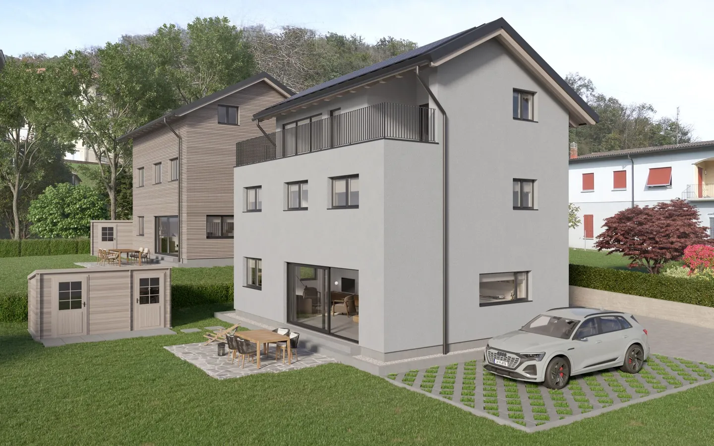 Terrain à bâtir à Arzo - Occasion unique de construire votre maison de rêve 520 m2 - Photo 6 sur 8