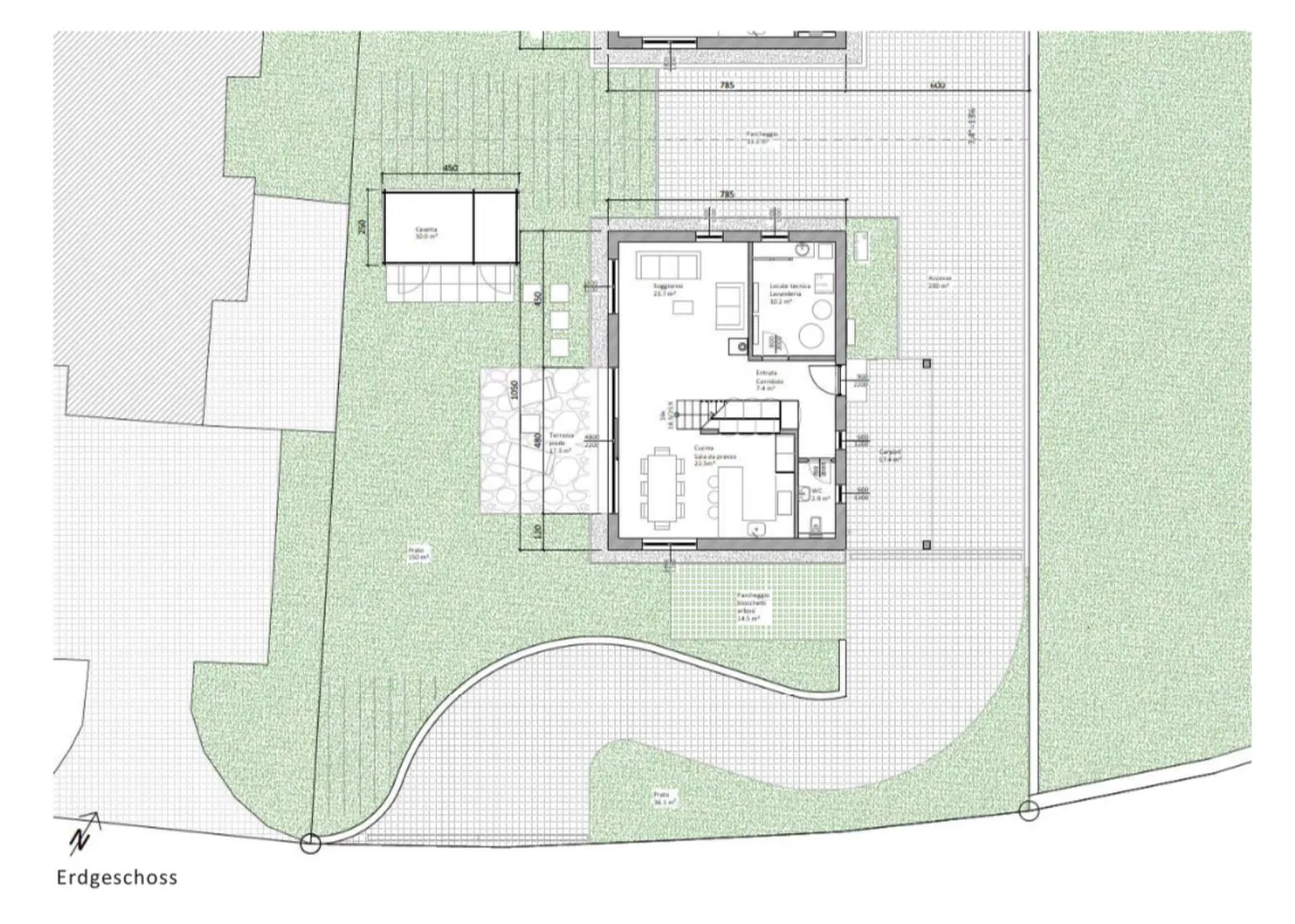 Terrain à bâtir à Arzo - Occasion unique de construire votre maison de rêve 520 m2 - Photo 8 sur 8