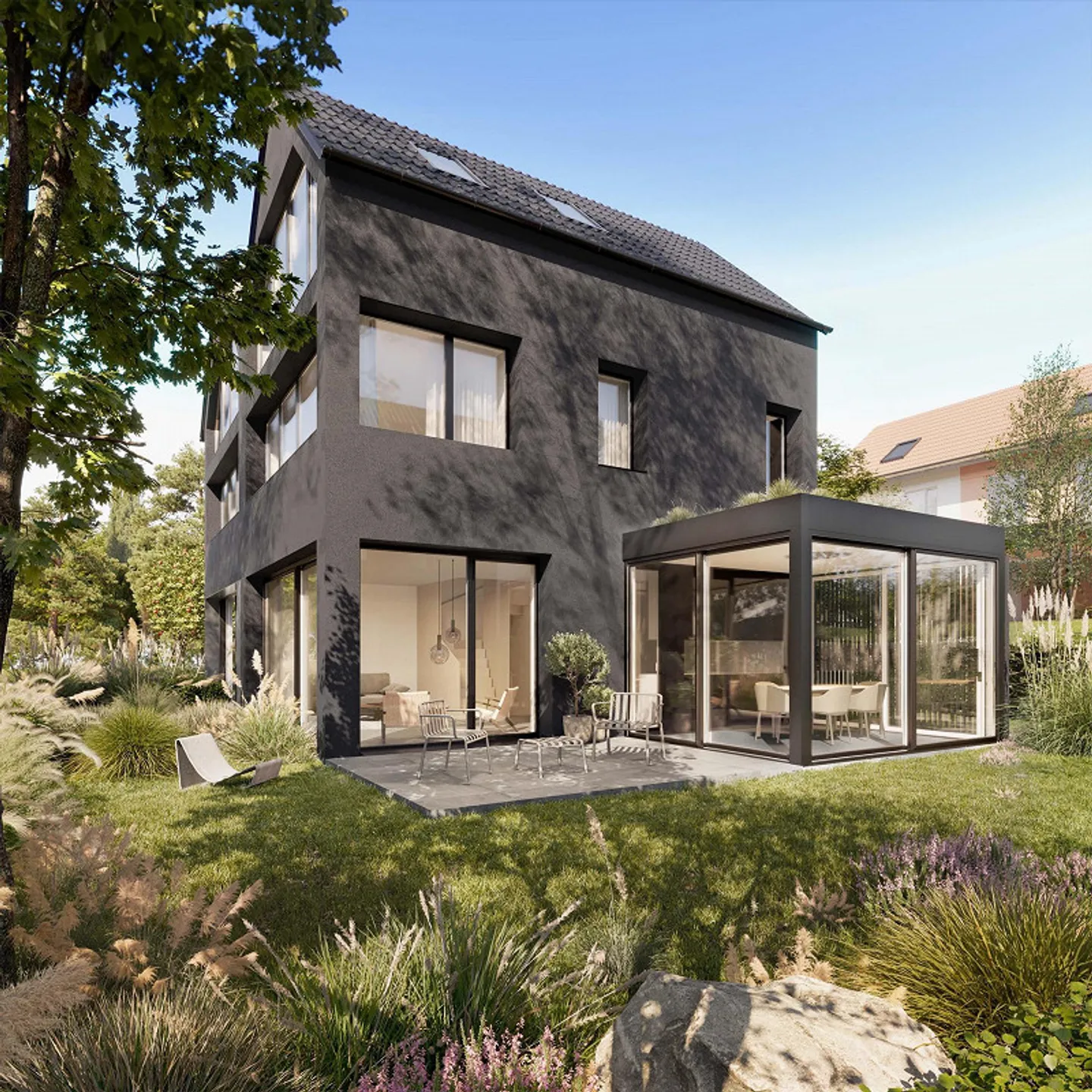 New Construction Project: Modern 6.5-Room Single-Family House (House C) - Photo 3 of 11