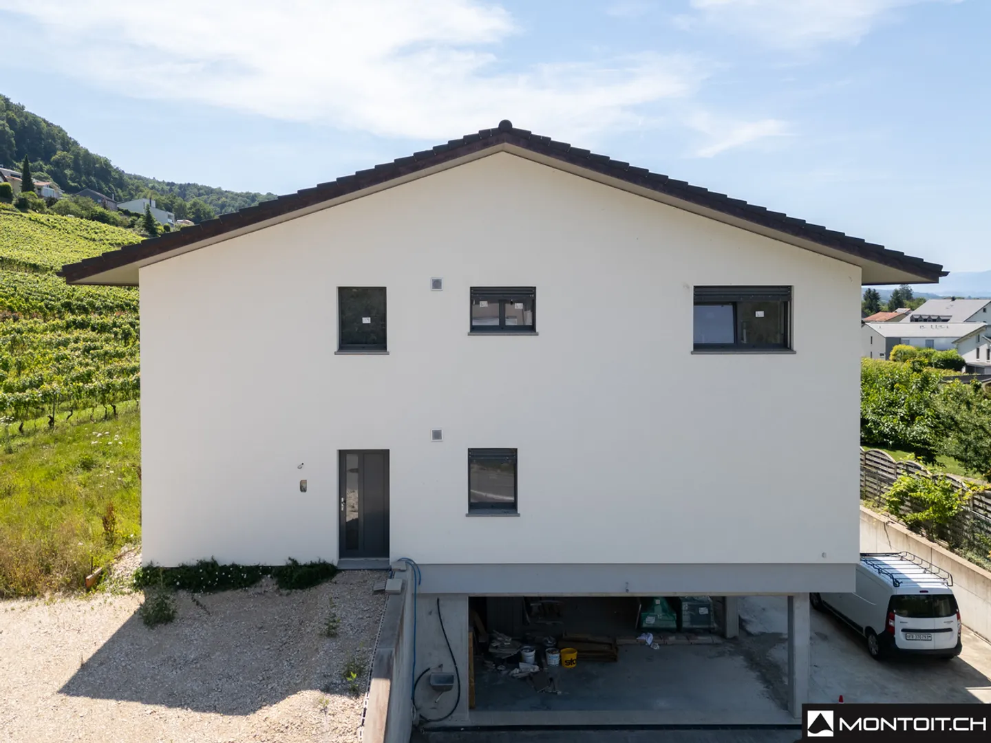 Cheyres, in affitto, appartamento di 2,5 locali, vista sul lago di Neuchâtel! - Foto 2 di 8