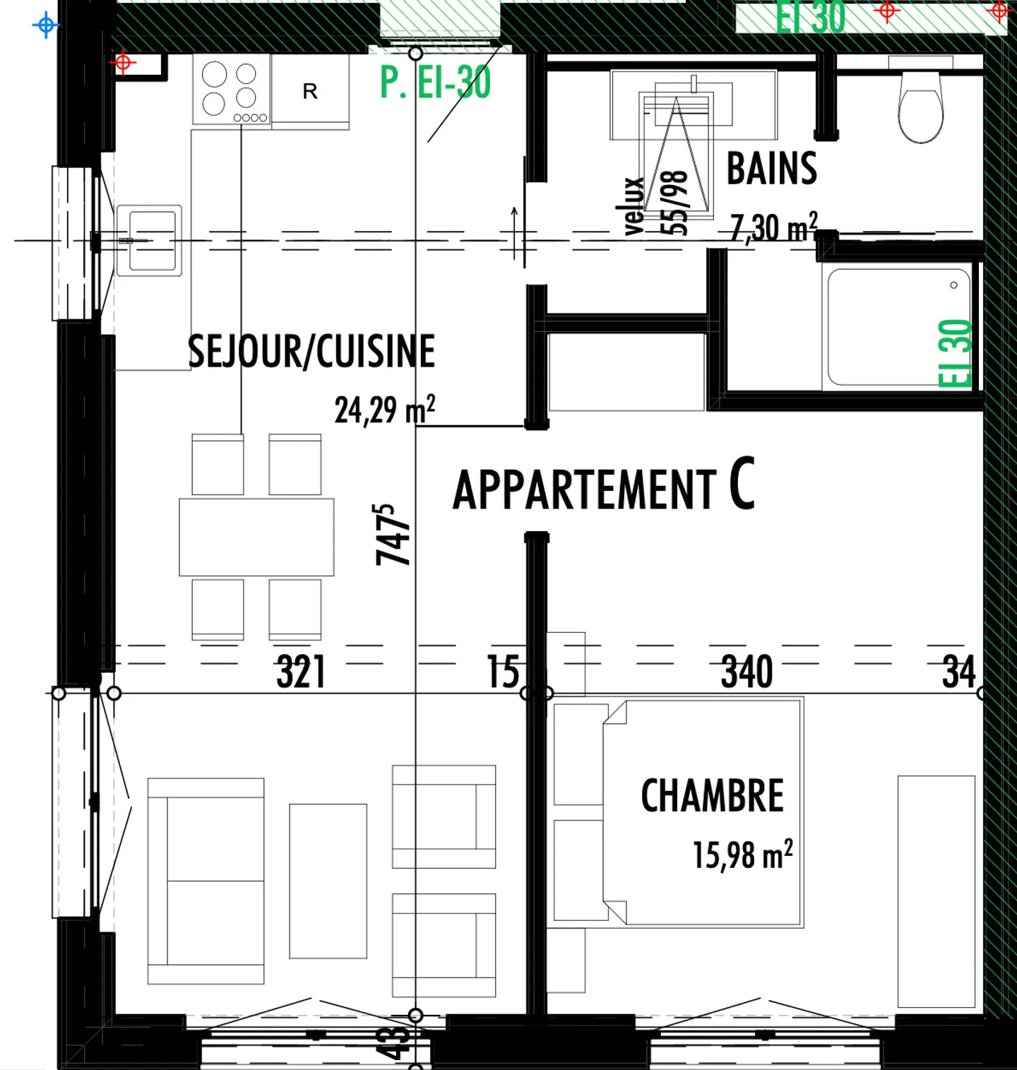 Cheyres, in affitto, appartamento di 2,5 locali, vista sul lago di Neuchâtel! - Foto 6 di 8