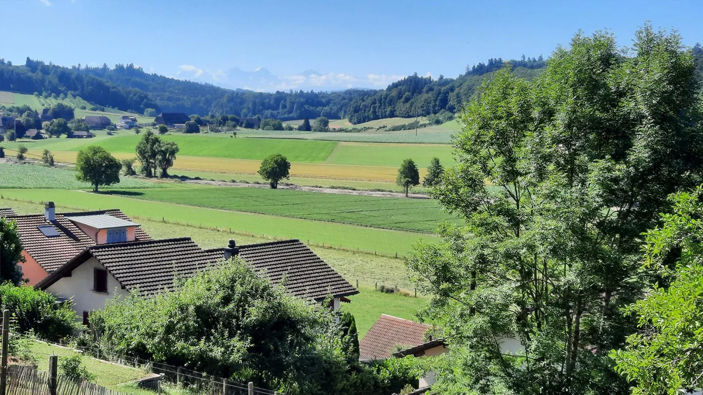 Building plot with Alpine panorama in Ersigen (BE) - Photo 1 of 6
