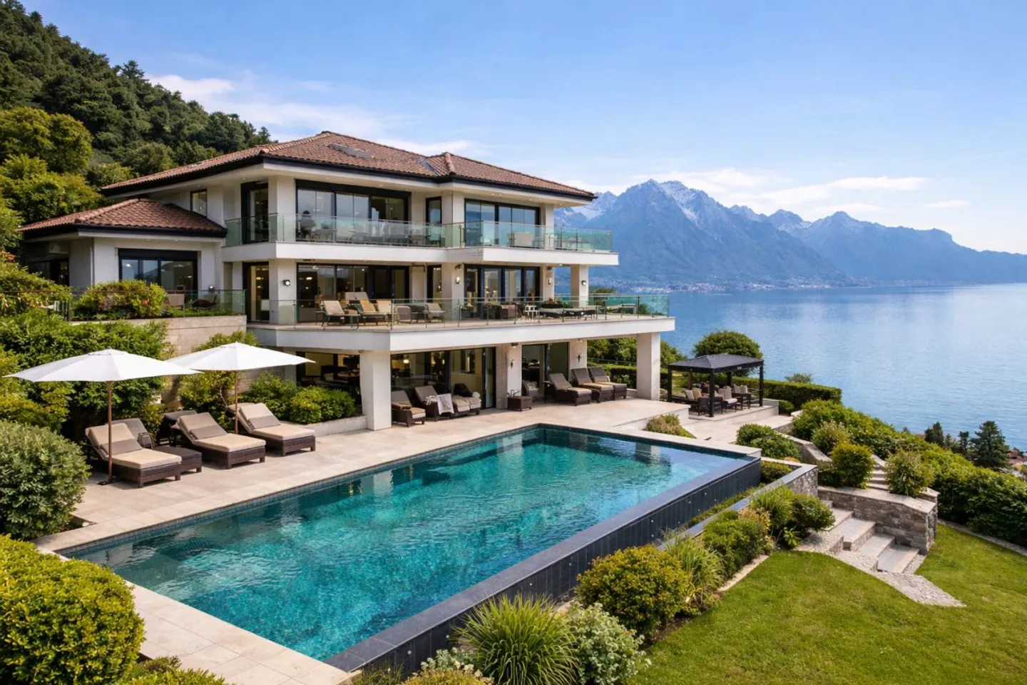 HORS DU MARCHÉ - Propriété extraordinaire avec vue panoramique sur le lac Léman - Photo 1 sur 1