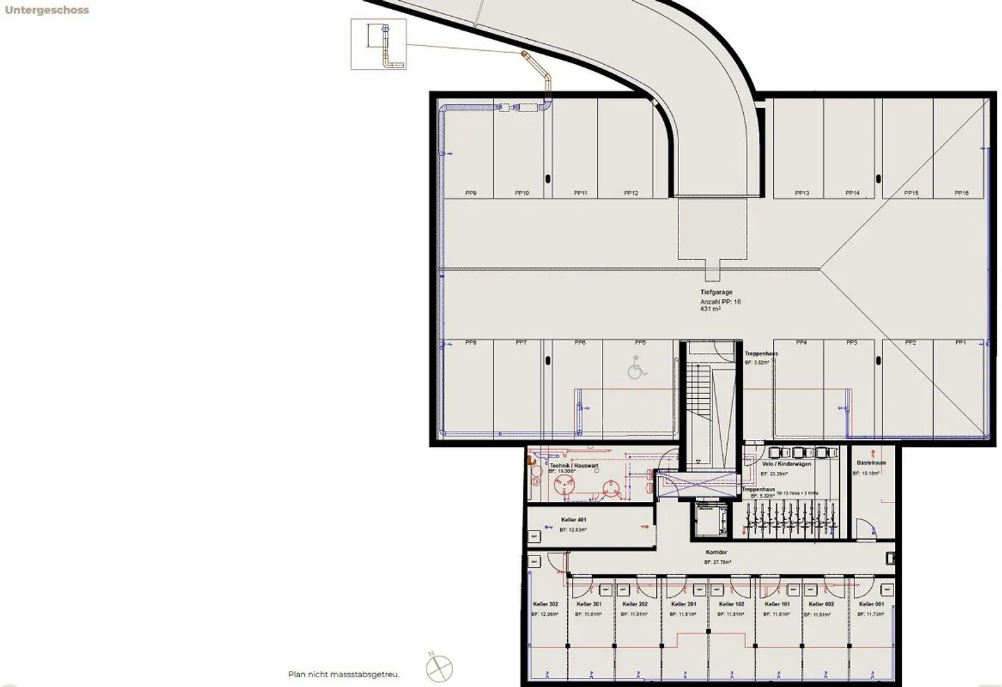 4.5-Zimmerwohnung mit grossem Balkon im Neubauprojekt "Unterhofen" ... - Foto 8 von 8