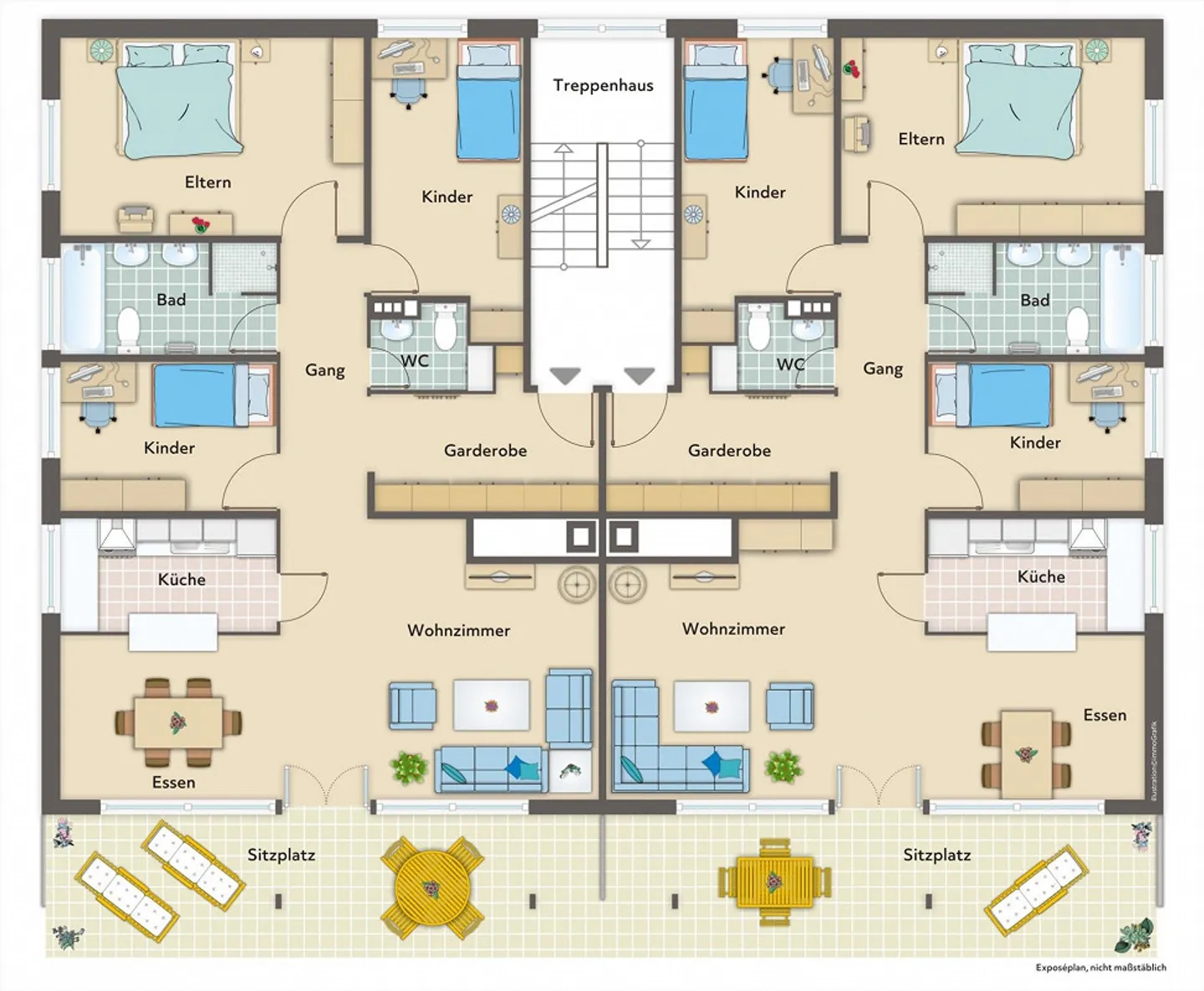 "4-Familienhaus mit Potenzial - Ittigen" - Foto 12 von 14