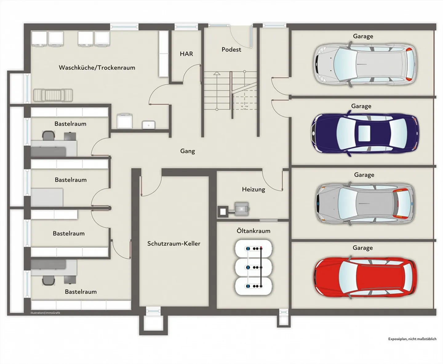 "4-Familienhaus mit Potenzial - Ittigen" - Foto 11 von 14