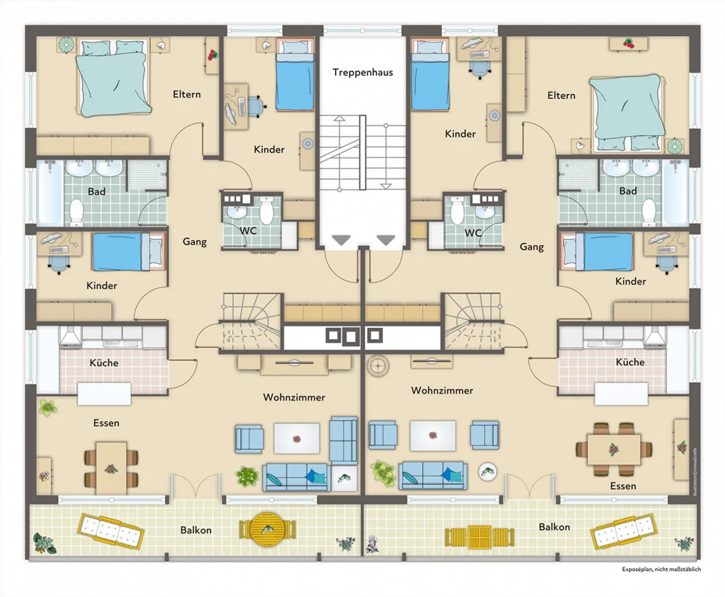 "4-Familienhaus mit Potenzial - Ittigen" - Foto 13 von 14