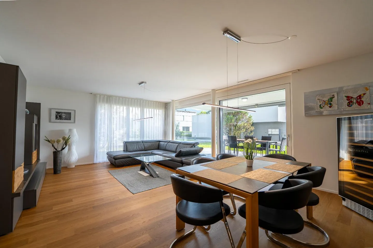 Modernes Gartenapartment in Vitznau - Foto 3 von 6