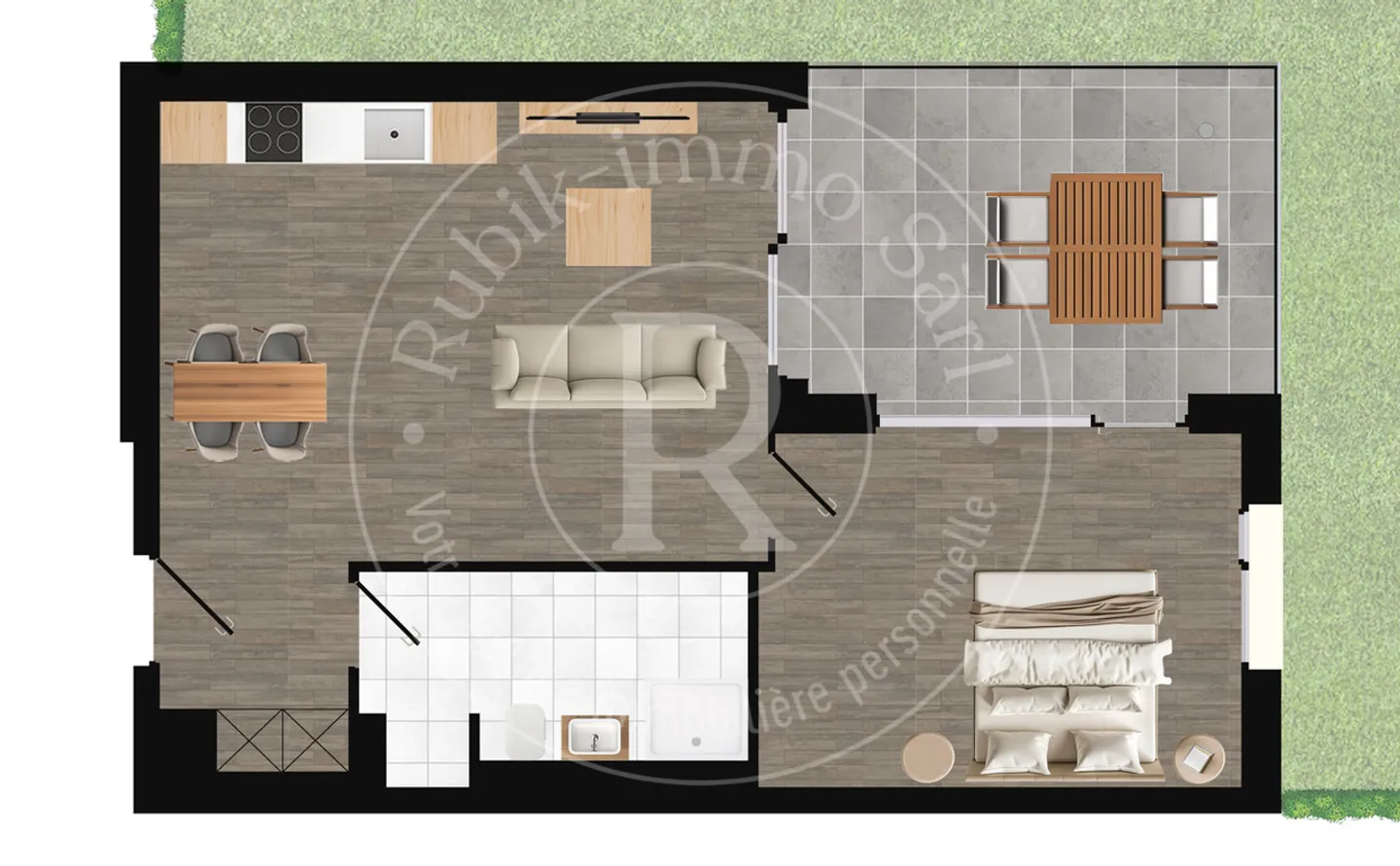Charmant appartement 2,5 pièces - Photo 6 sur 9
