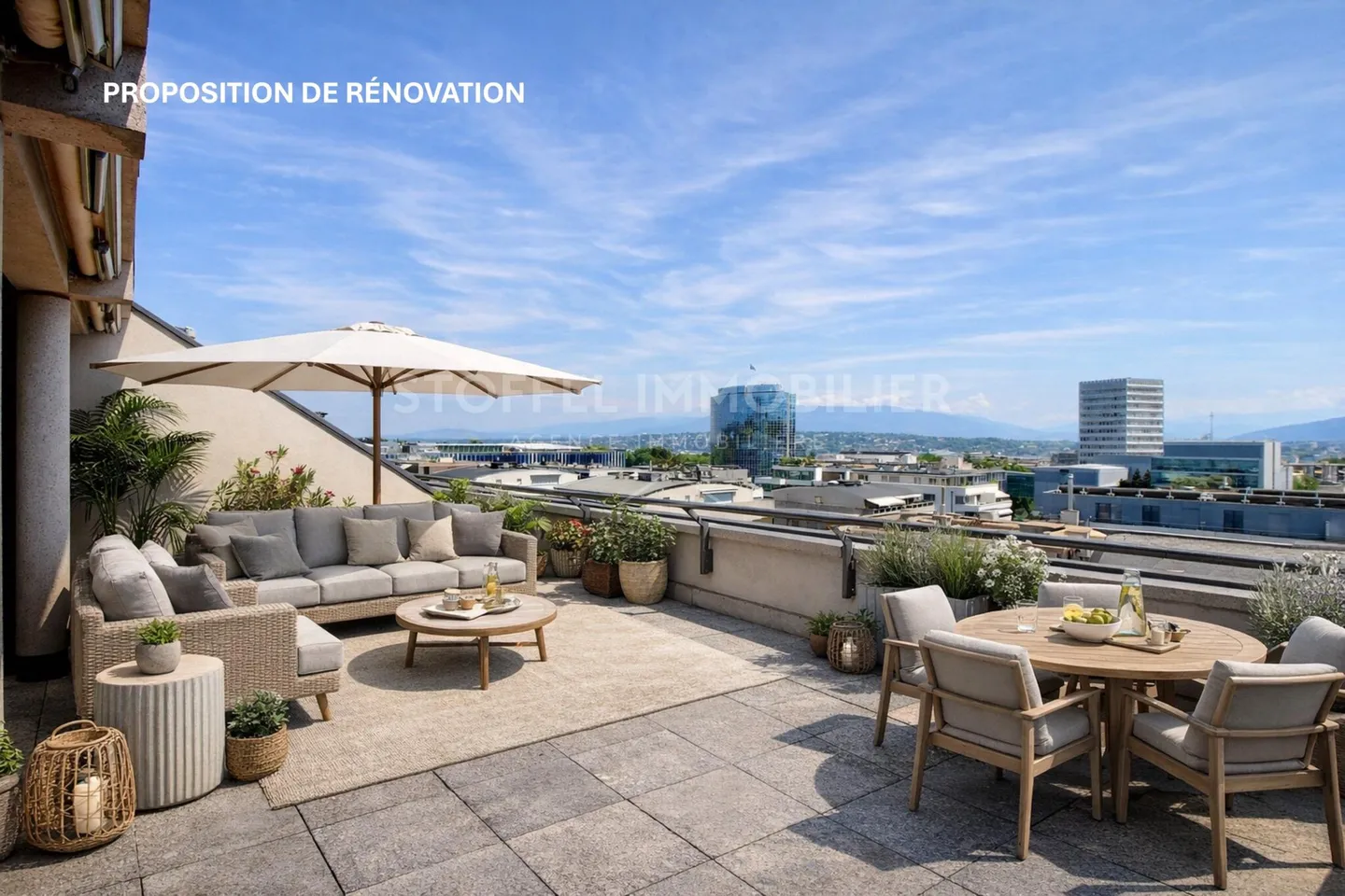 Penthouse spacieux avec piscine intérieure et vue panoramique - Exclusivité - Photo 1 sur 12