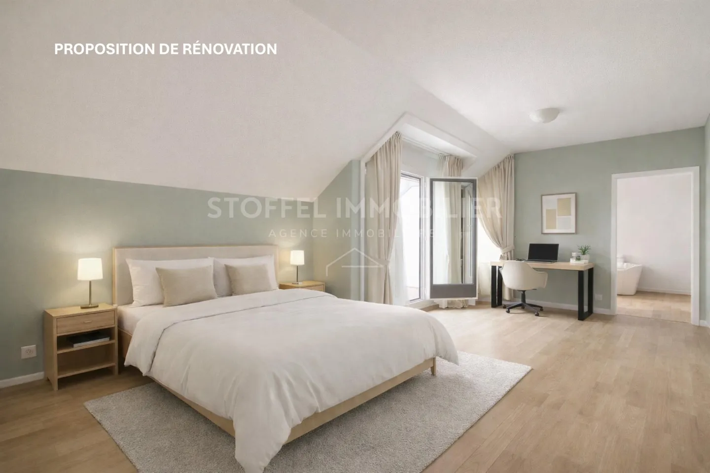 Penthouse spacieux avec piscine intérieure et vue panoramique - Exclusivité - Photo 7 sur 12