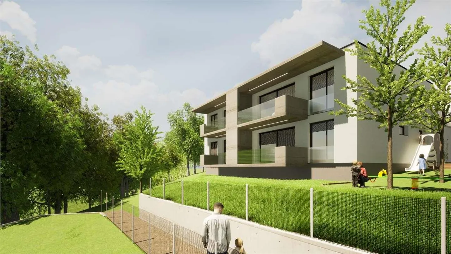 Hochwertige Villa im Bau mit privatem Garten - Foto 1 von 13