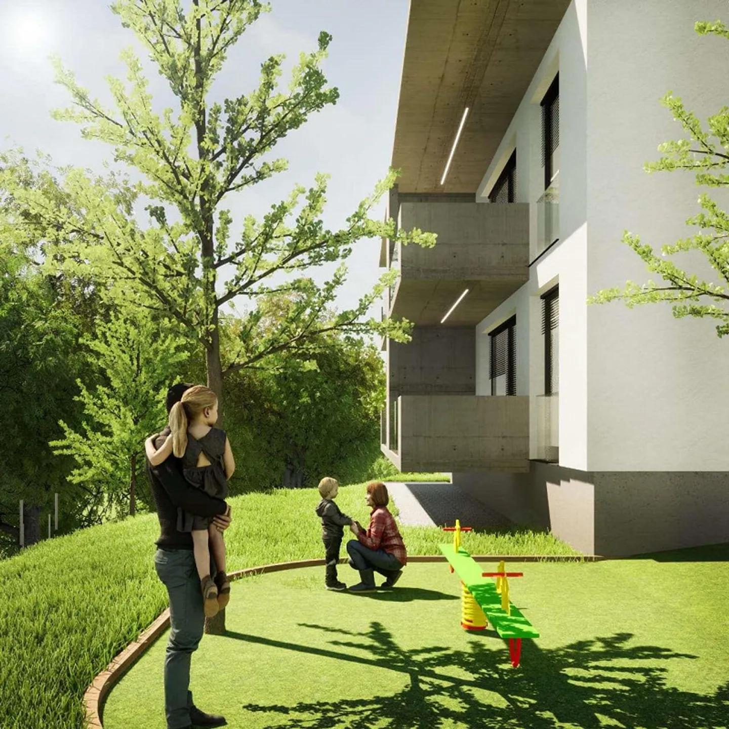 Hochwertige Villa im Bau mit privatem Garten - Foto 2 von 13