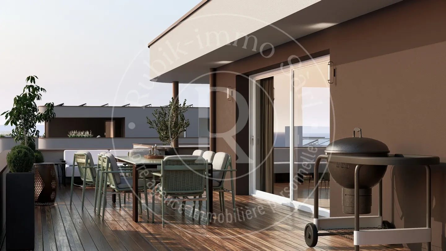 Magnifici attici 5,5 locali di 162m² - Foto 1 di 13