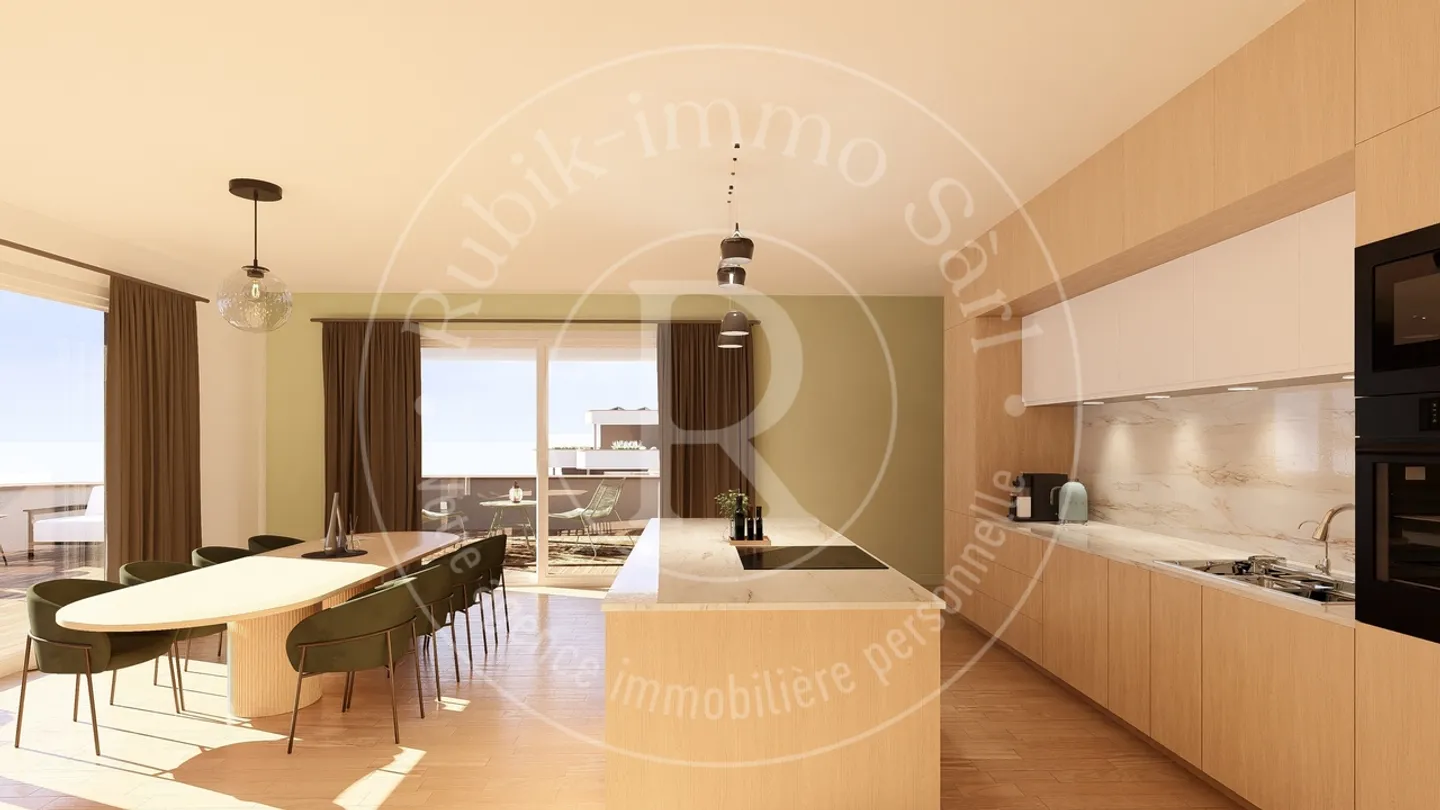 Magnifici attici 5,5 locali di 162m² - Foto 7 di 13