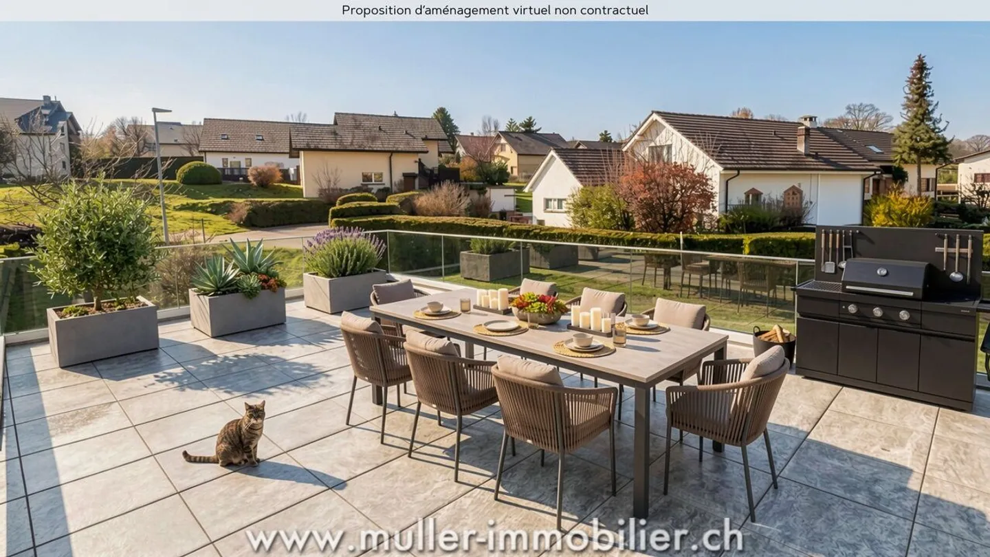 Pretty villa with two apartments in Belfaux - Photo 9 of 13