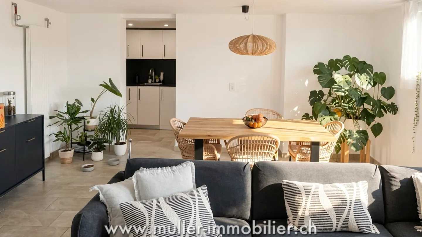 Pretty villa with two apartments in Belfaux - Photo 4 of 13