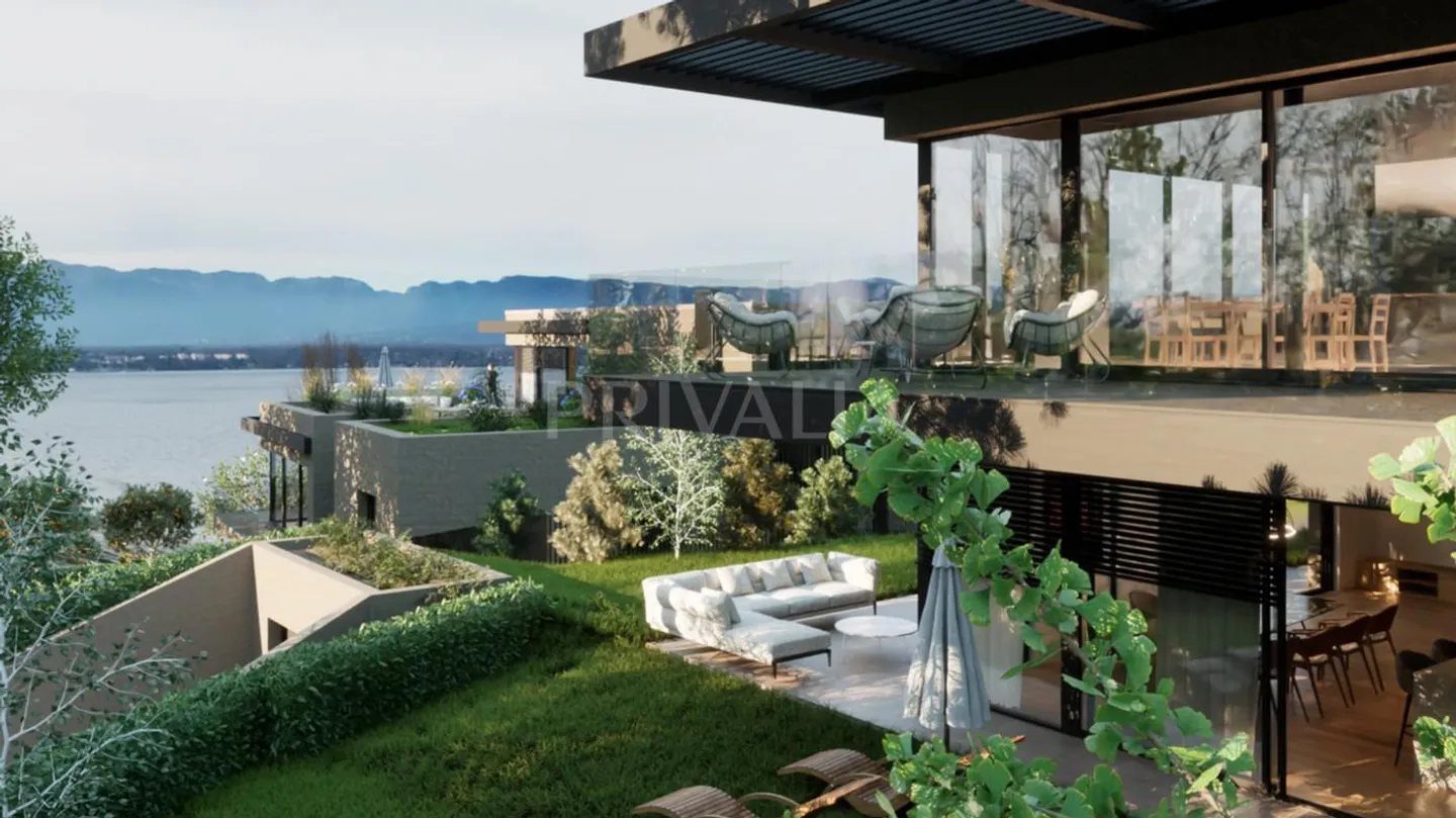 Luxuswohnung in Anières - Foto 1 von 4