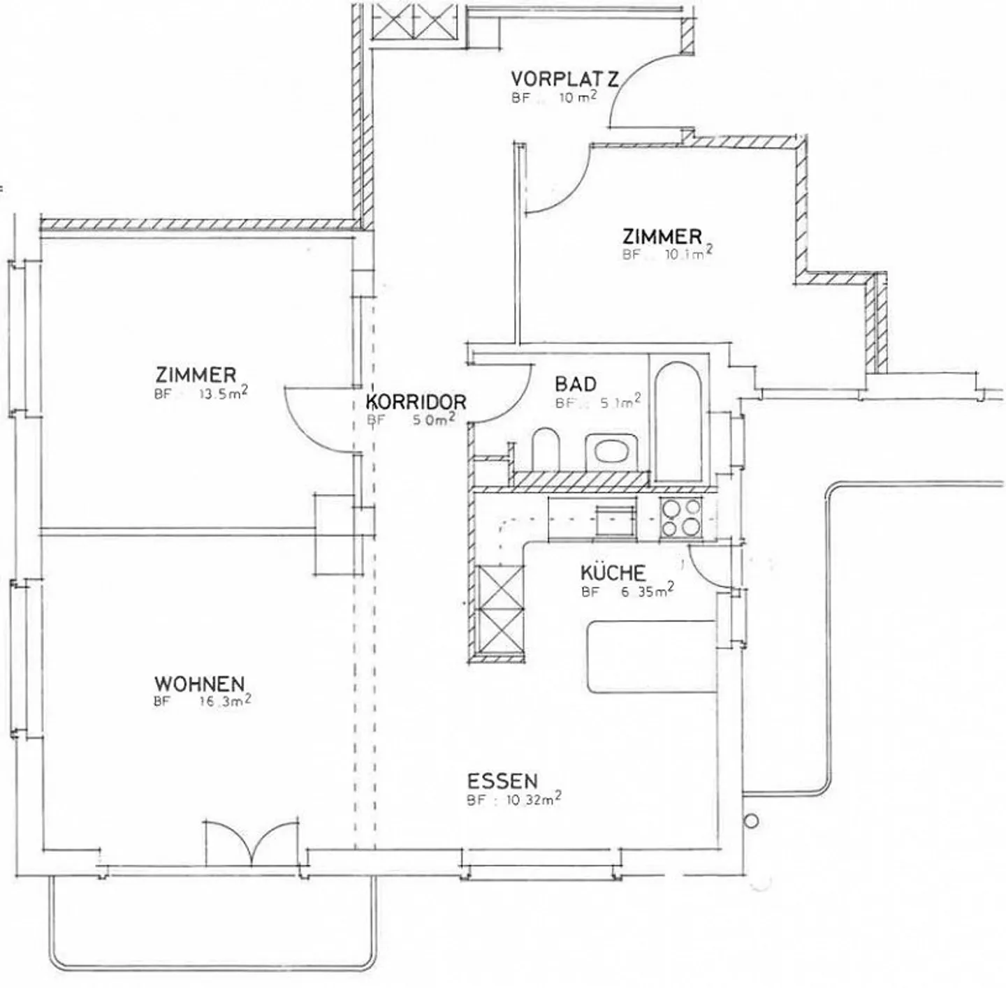 Appartamento tranquillo di 3,5 locali in affitto a Zug - Foto 11 di 11