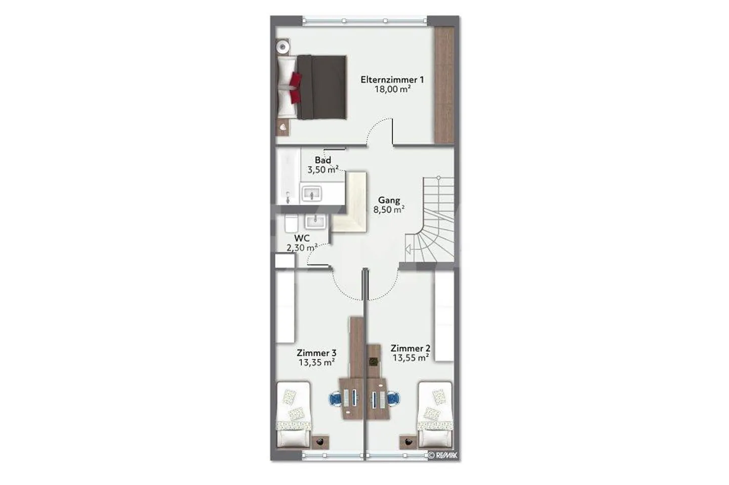 PLUS DE 226 m² D'ESPACE CONFORTABLE SUR QUATRE NIVEAUX DANS UNE MAISON MITTE DE 7 ½ CHAMBRES - Photo 9 sur 12