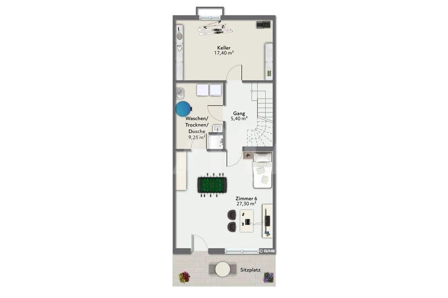 PLUS DE 226 m² D'ESPACE CONFORTABLE SUR QUATRE NIVEAUX DANS UNE MAISON MITTE DE 7 ½ CHAMBRES - Photo 12 sur 12