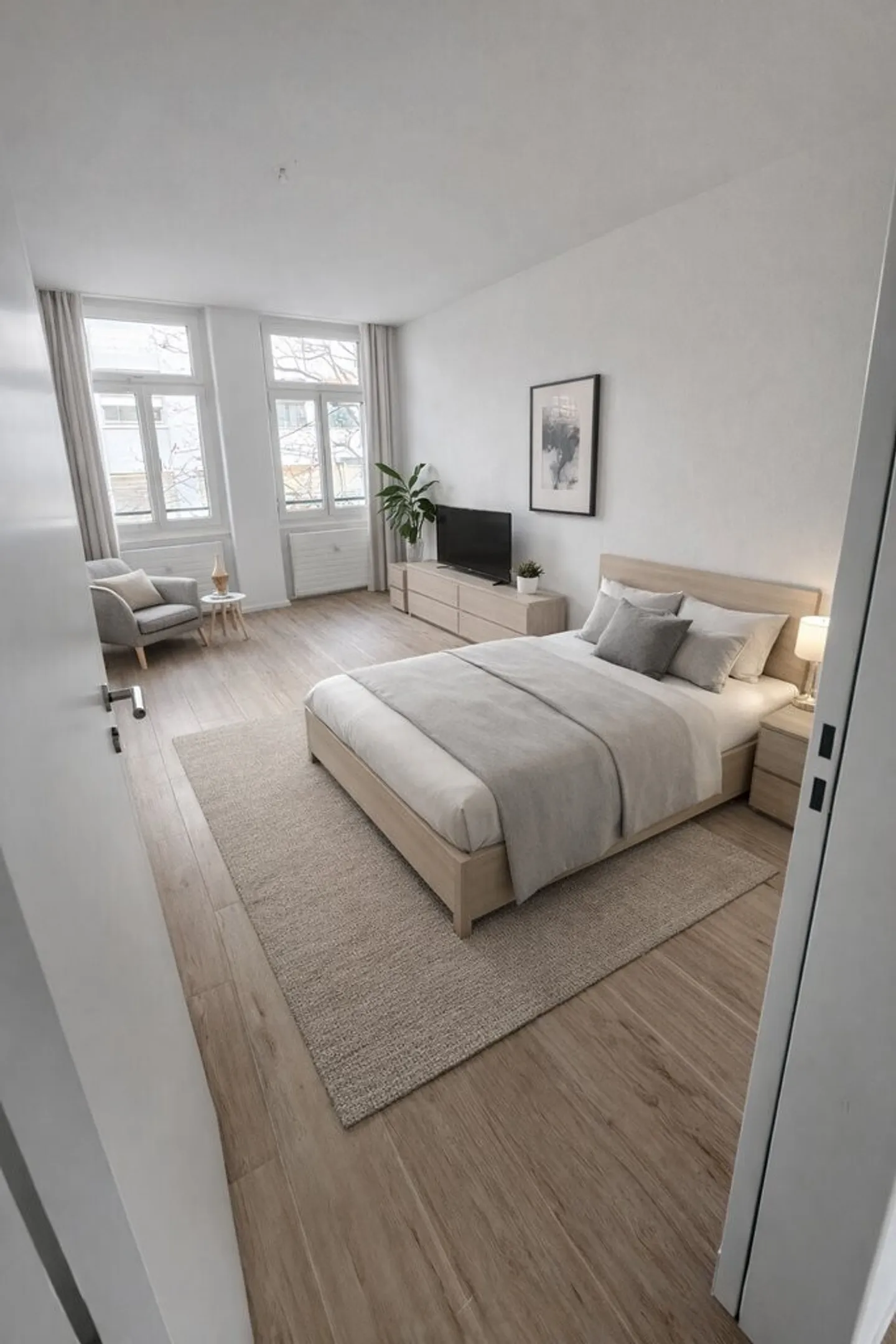 Appartement de 3 pièces au 2ème étage - Photo 4 sur 6