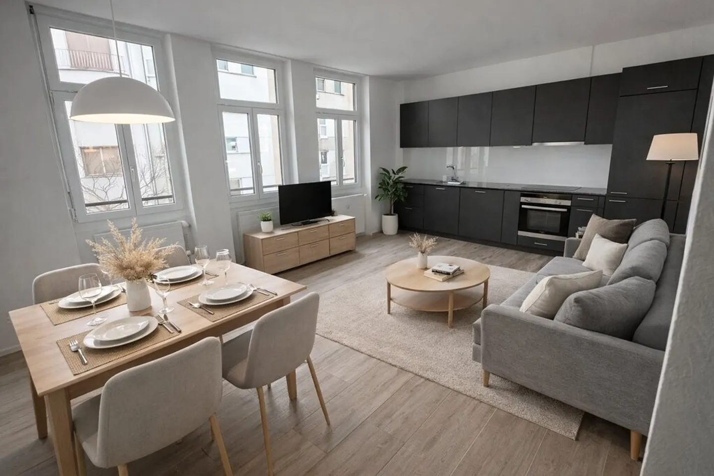 Appartement de 3 pièces au 2ème étage - Photo 6 sur 6