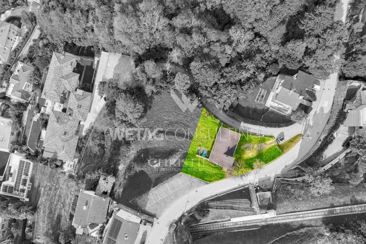 Lugano: 679 m² building land with approved construction project & granted building permit... - Photo 7 of 12