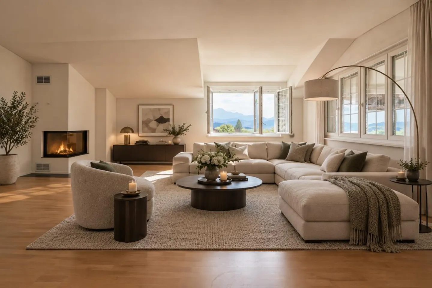 Le Säntis salue chaque jour - grand appartement sous les toits avec magnifique ... - Photo 1 sur 12