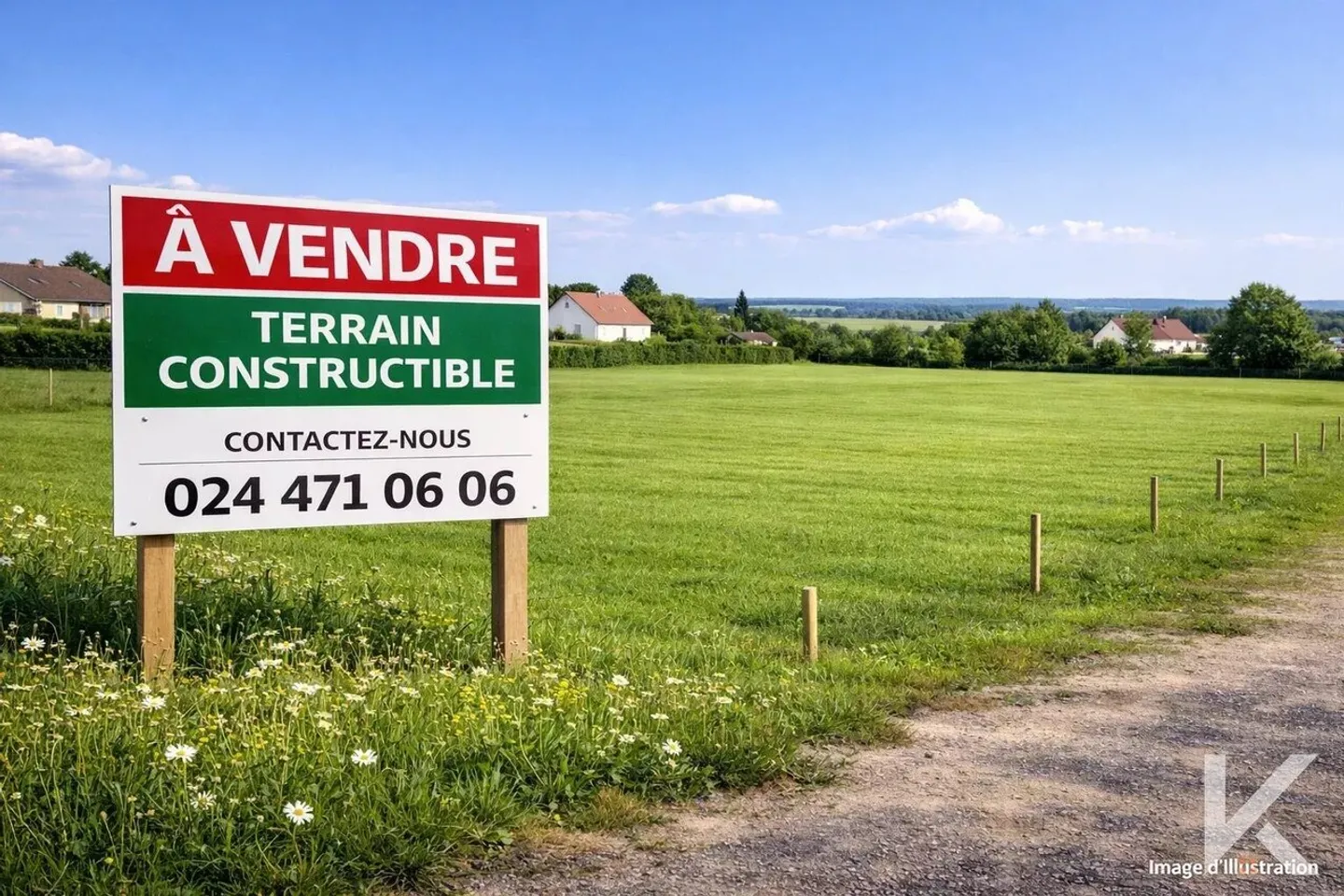 Terrain à bâtir avec vue panoramique - Photo 1 sur 2