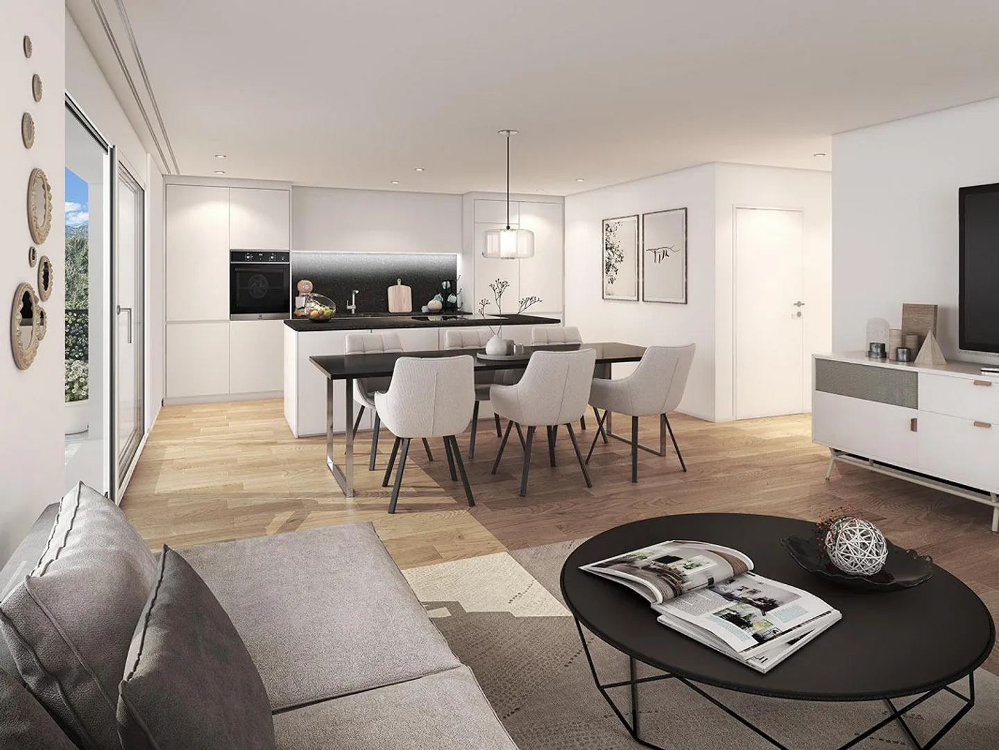 Exklusive Neubauwohnung in Untervaz - Foto 2 von 2