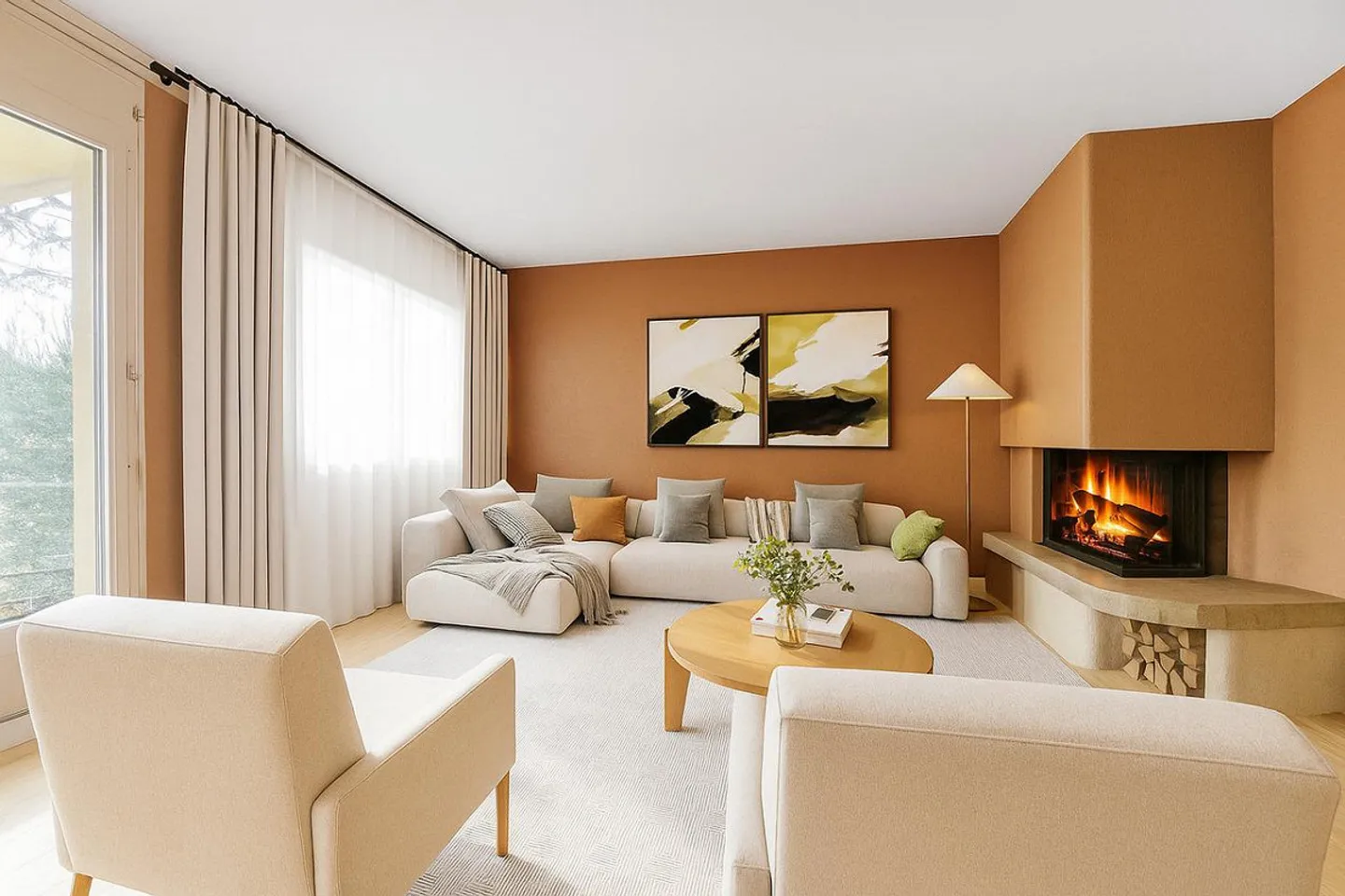 4.5 ZI' WOHNUNG MIT RENOVATIONSVORSCHLAG IN ARLESHEIM - Foto 1 von 3