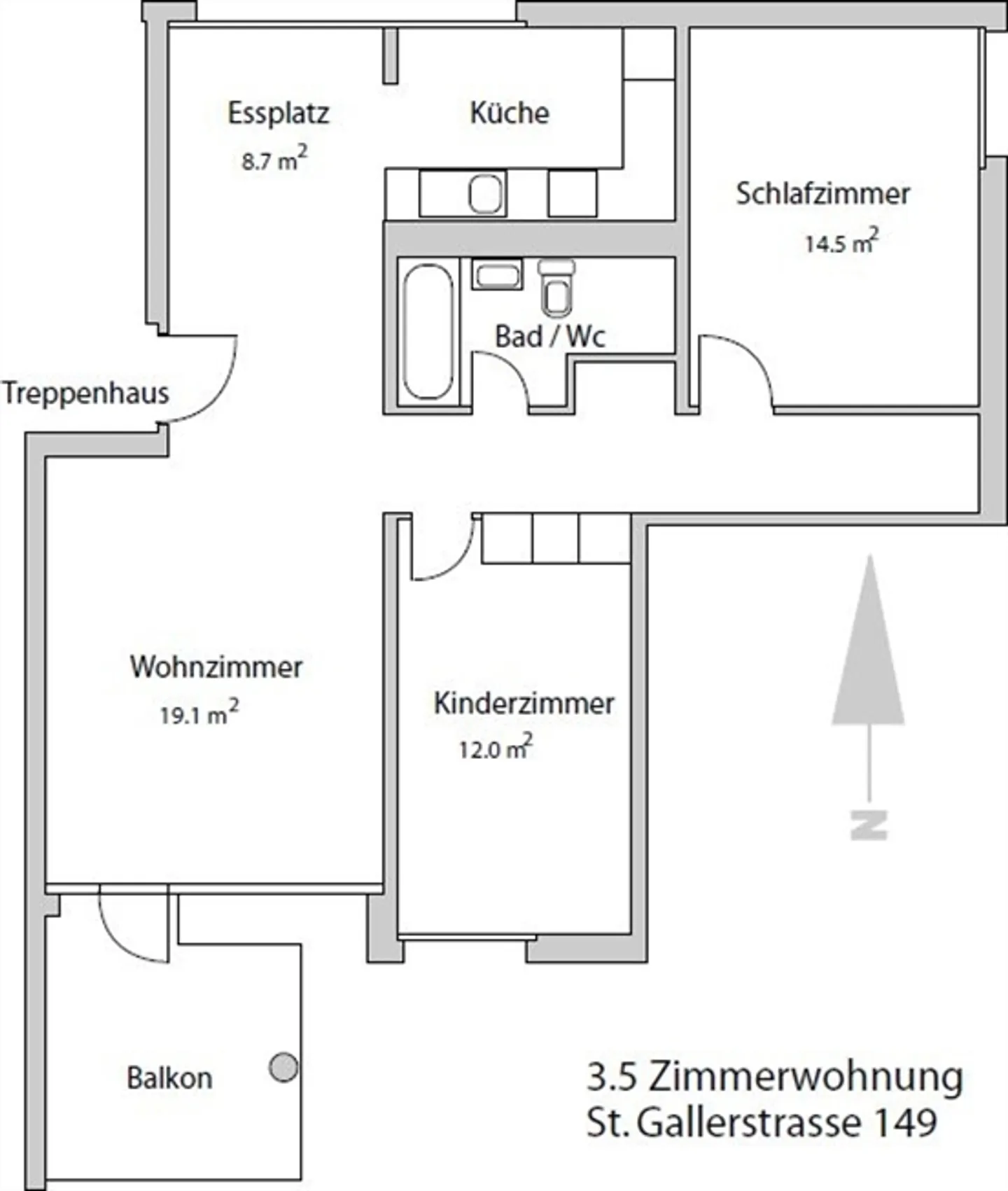 Appartamento 3.5 locali in un contesto bellissimo - Foto 7 di 8