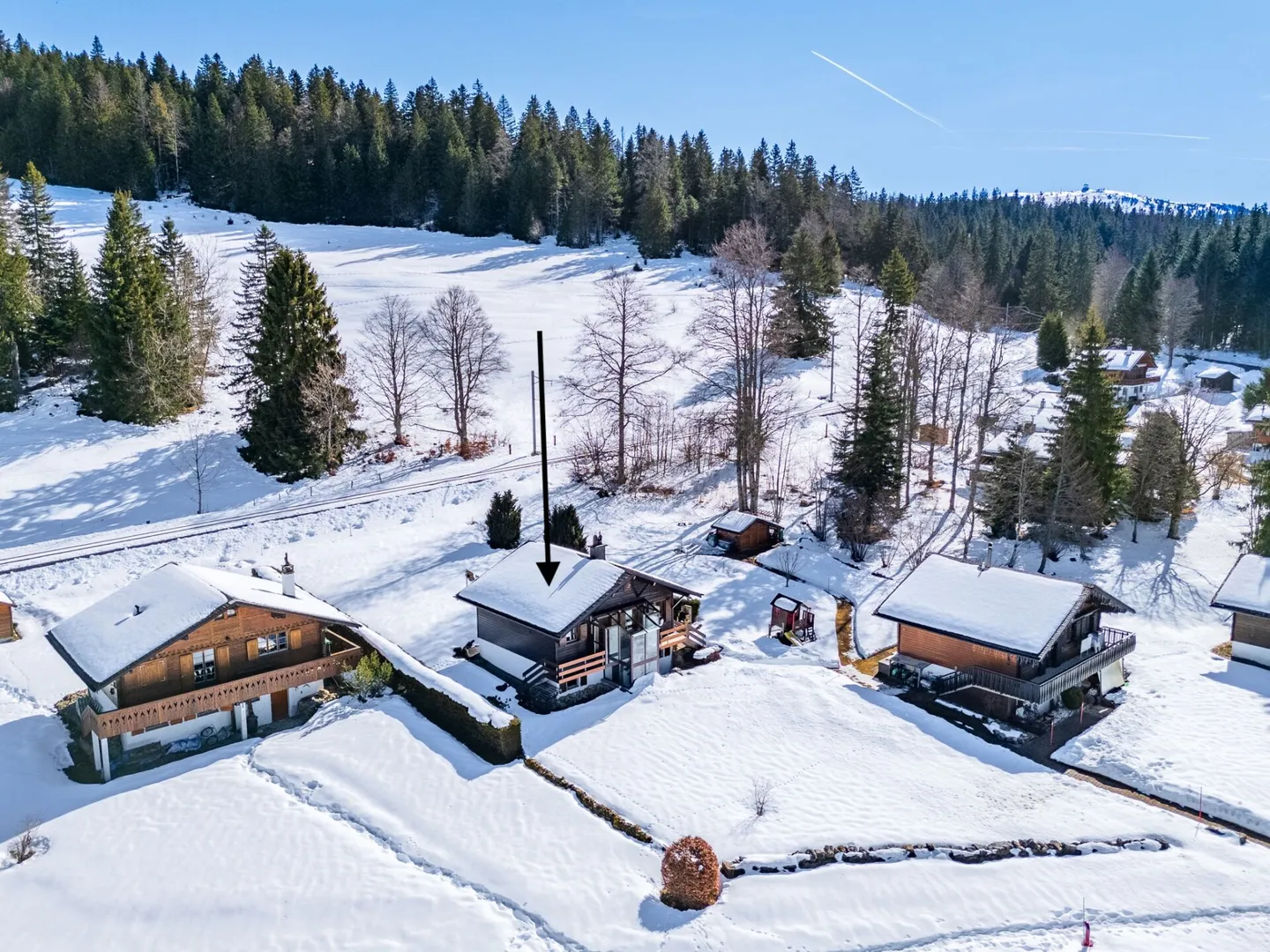 Chalet 3.5 rooms - La Cure/St-Cergue - Photo 2 of 10