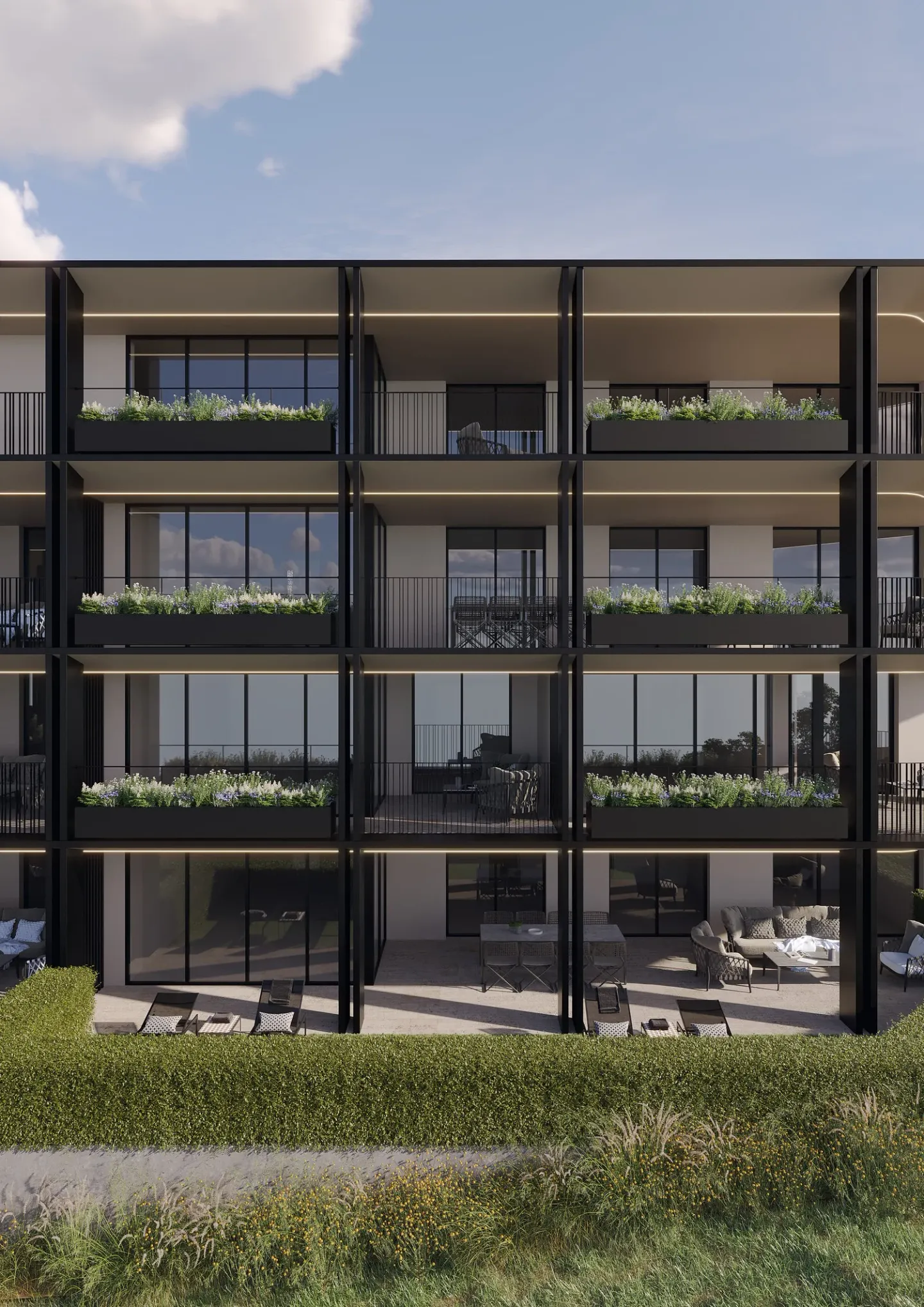 4.5-Zimmer-Wohnung – Mit Garten oder Terrasse | Residenza Oasis, Pregassona - Foto 11 von 19