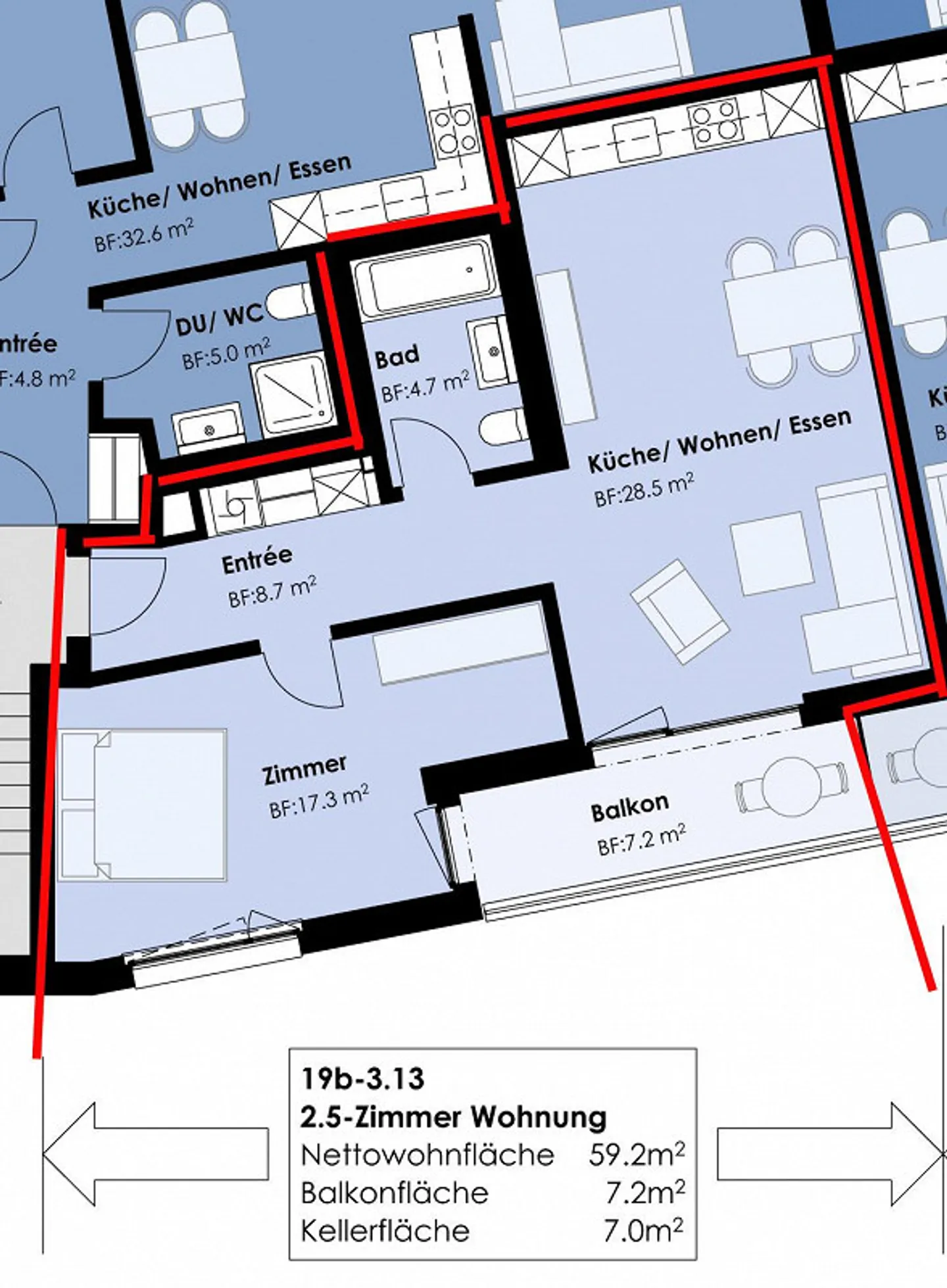 Neubaubauprojekt Wyna *Hübsche Wohnung an toller Lage - Foto 6 von 6