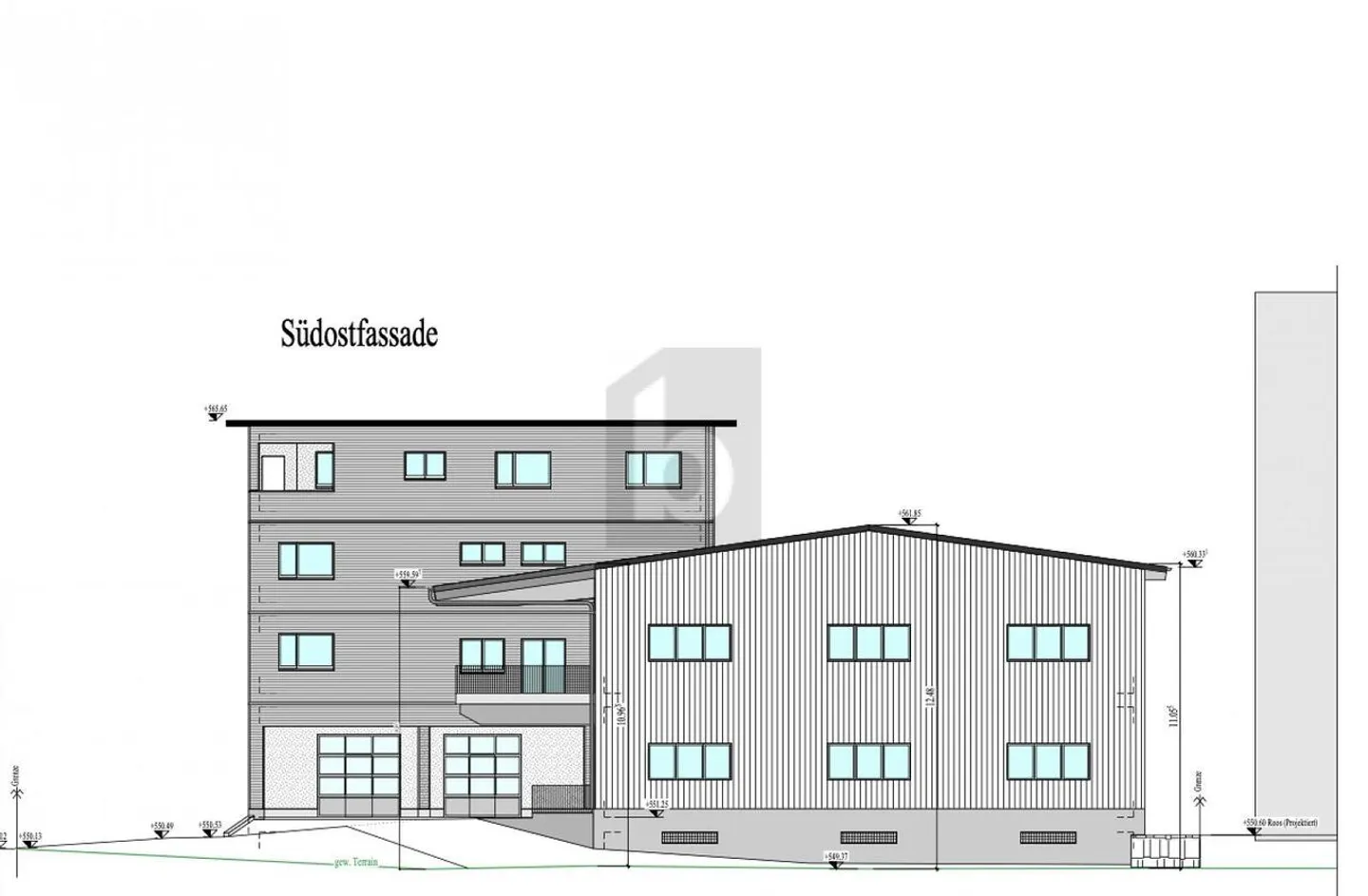 NOUVEAU BÂTIMENT SPACIEUX AVEC SUFFISAMMENT DE PLACES DE PARKING - Photo 1 sur 5